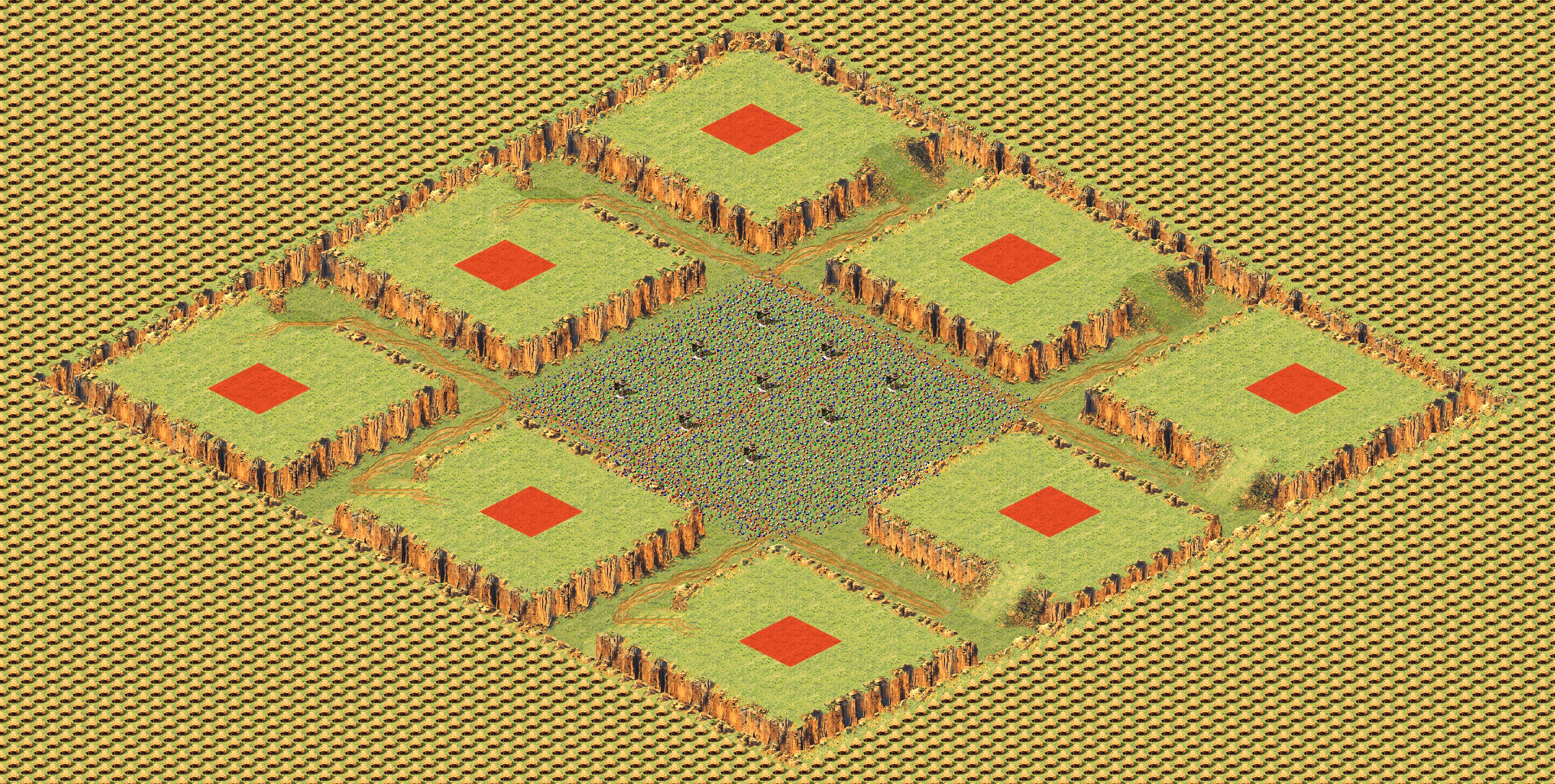 Rendered map: Eagle High Plateau - Panda