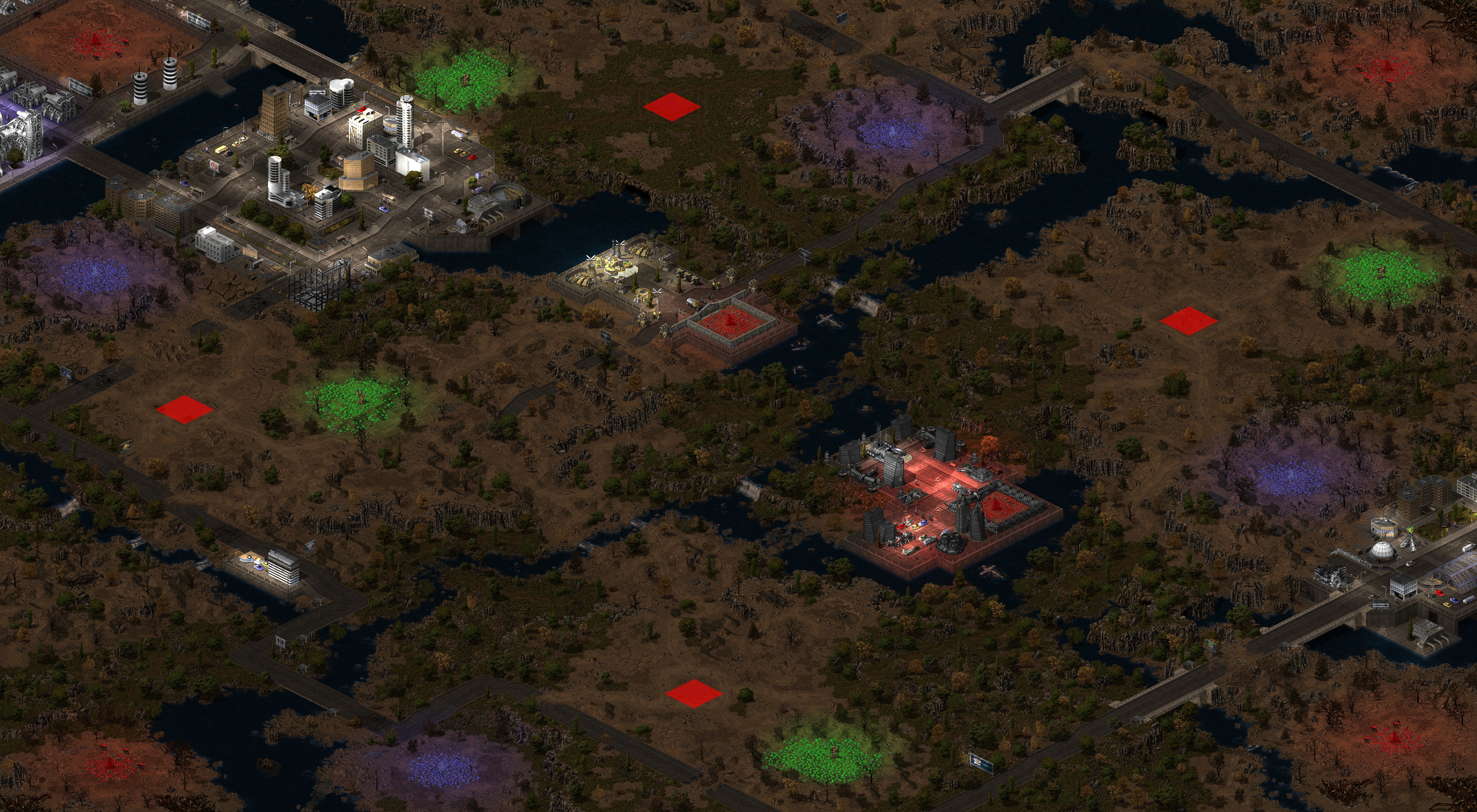 Rendered map: Escalation