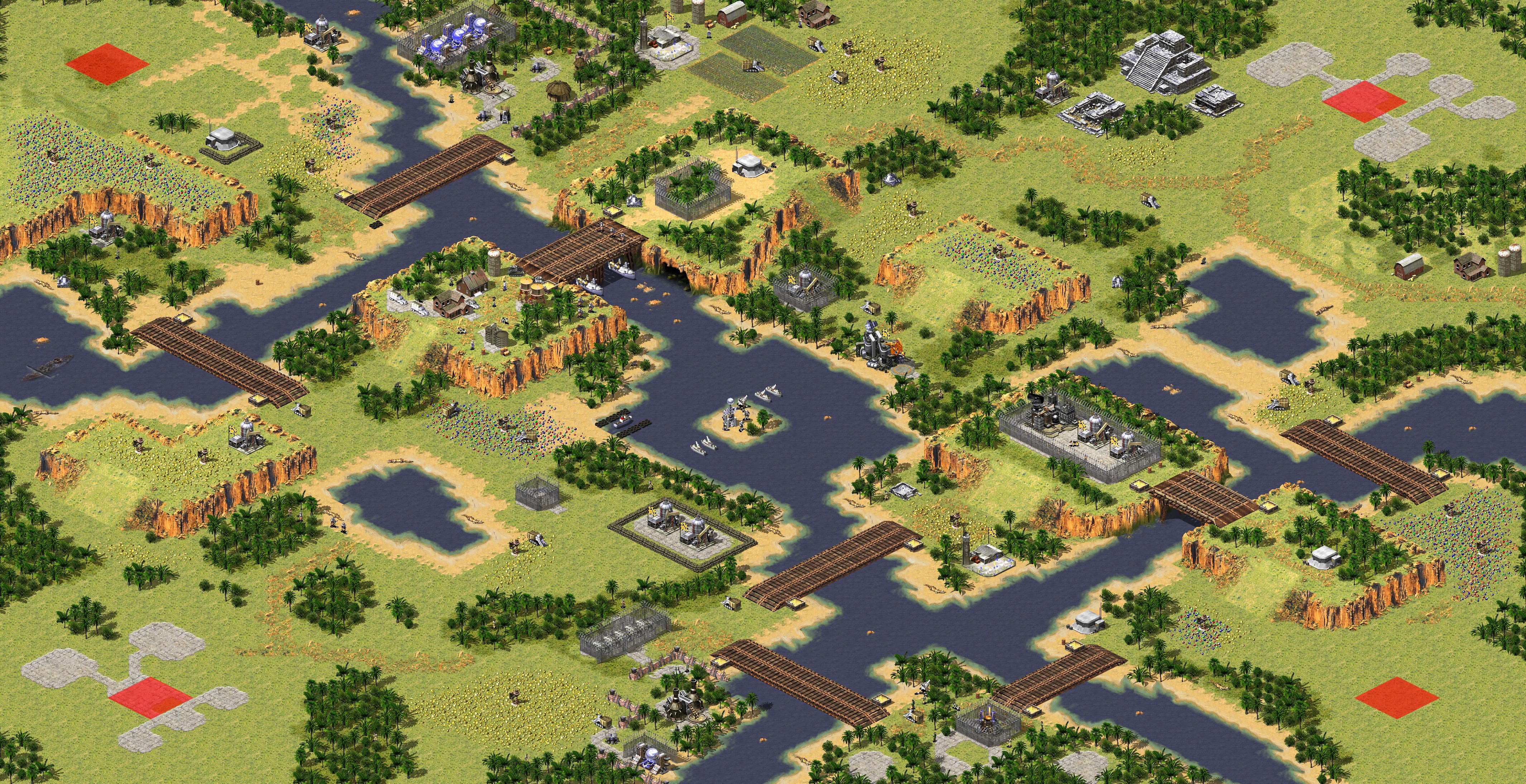 Rendered map: Ore Wars