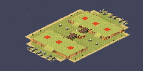Rendered preview of Plateau Skirmish