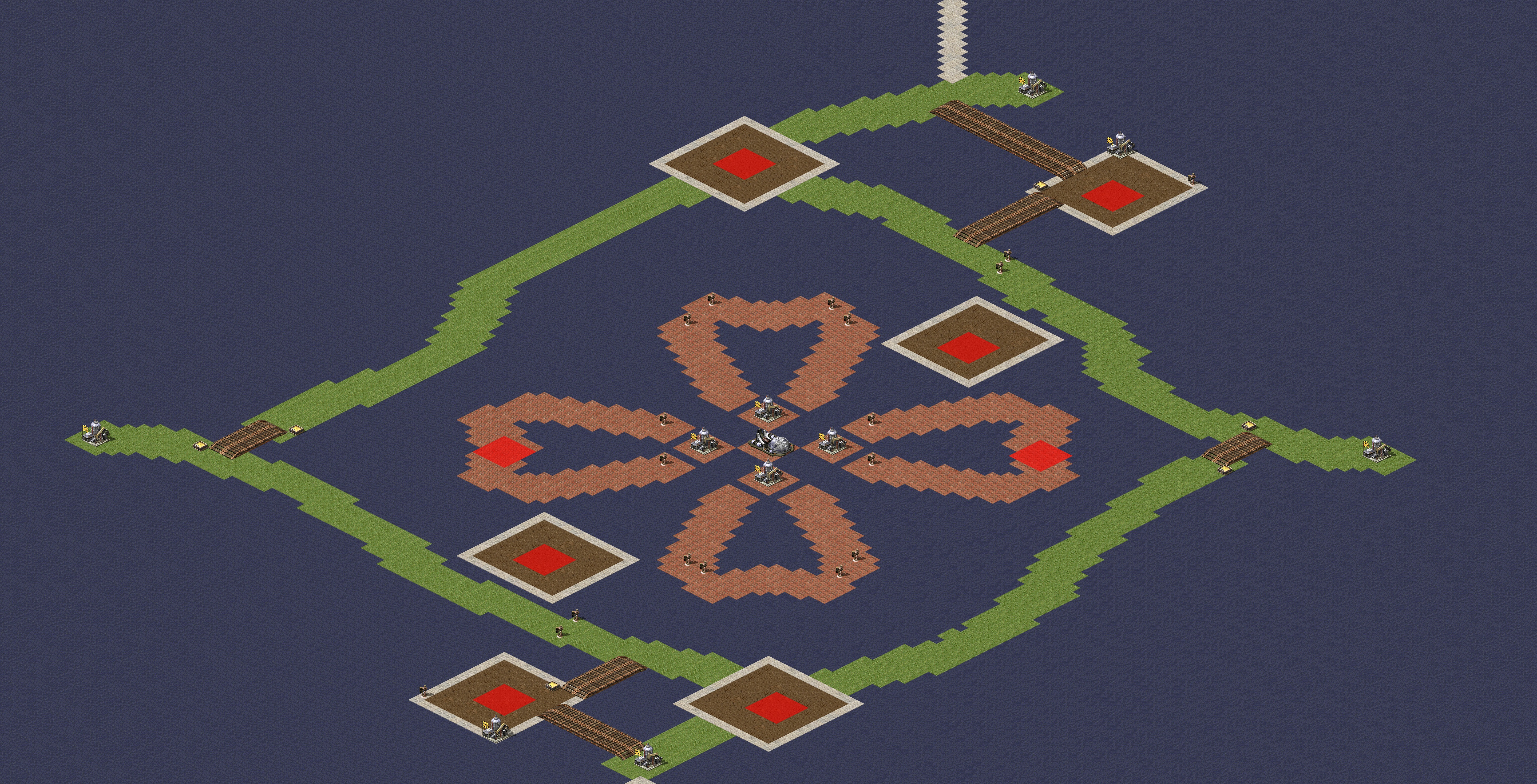 Rendered map: Siege