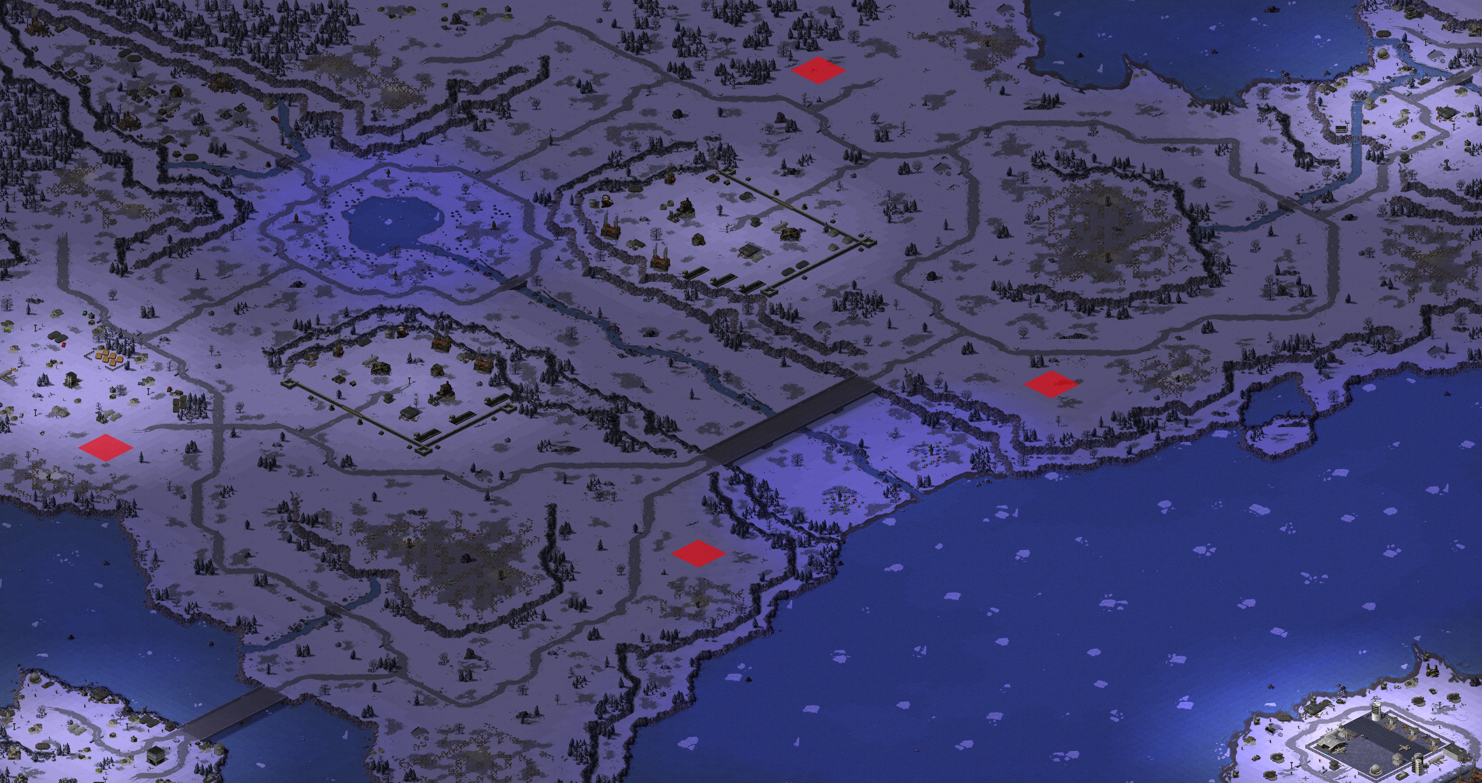 Rendered map: Frozen Bay