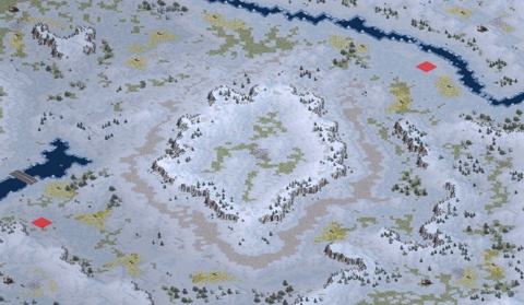 Rendered preview of 分裂雪地