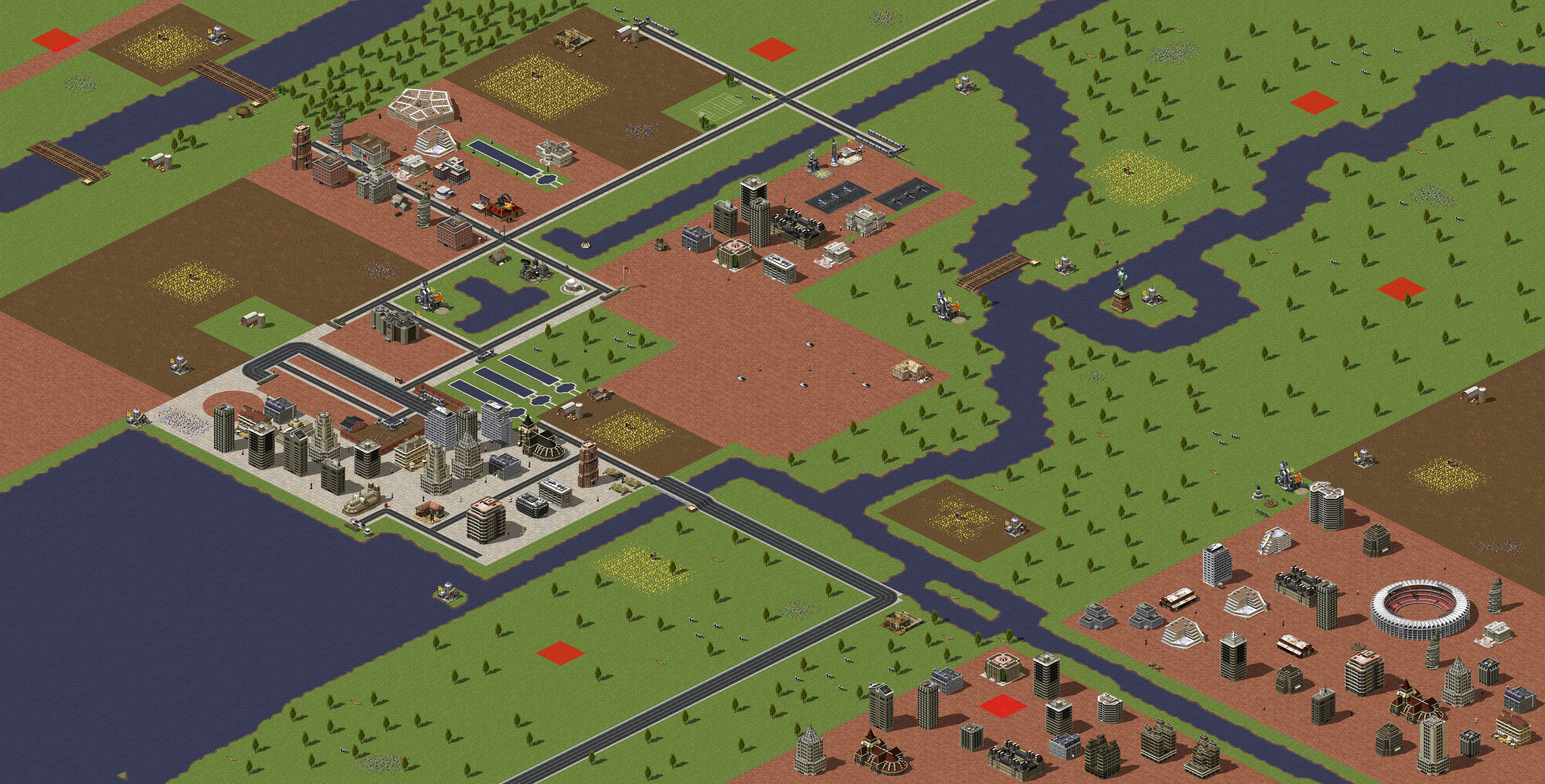 Rendered map: Urban Warfare