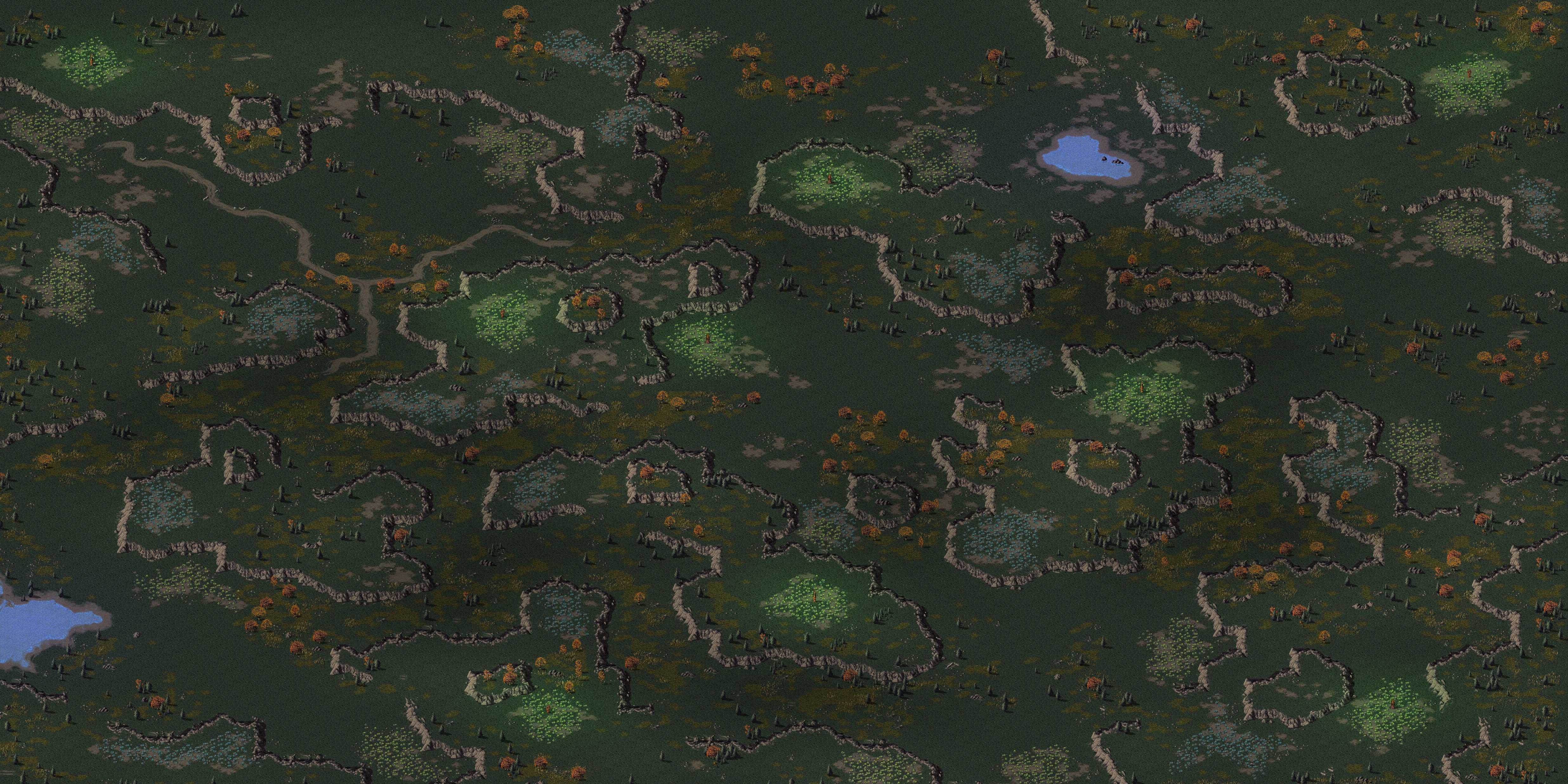 Rendered map: Cliffs of Insanity