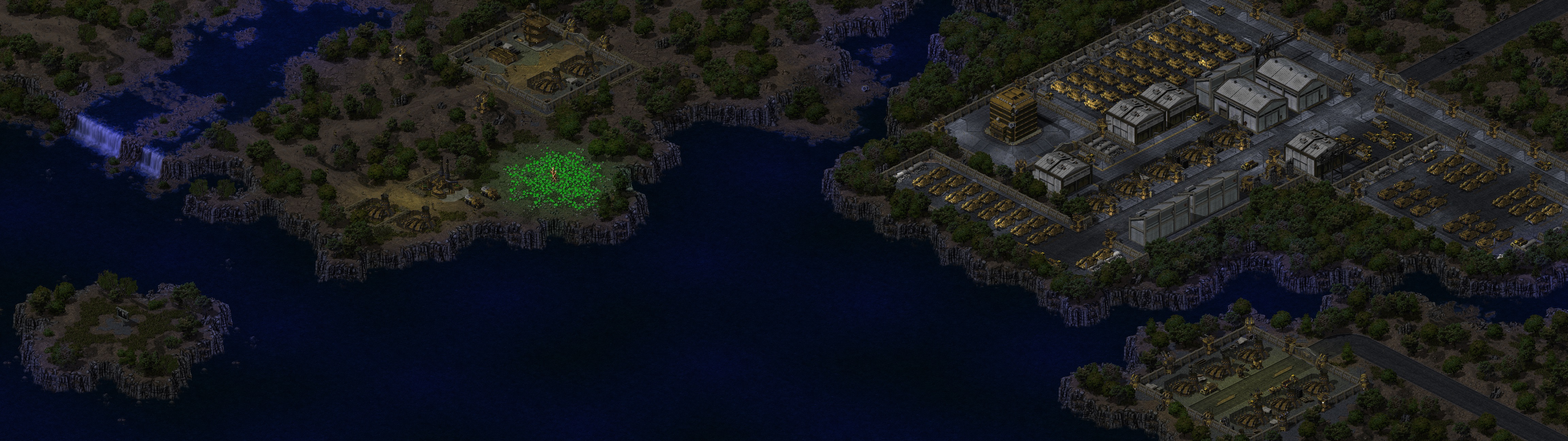 Rendered map: Nod Covert Operation: Reaper Raid
