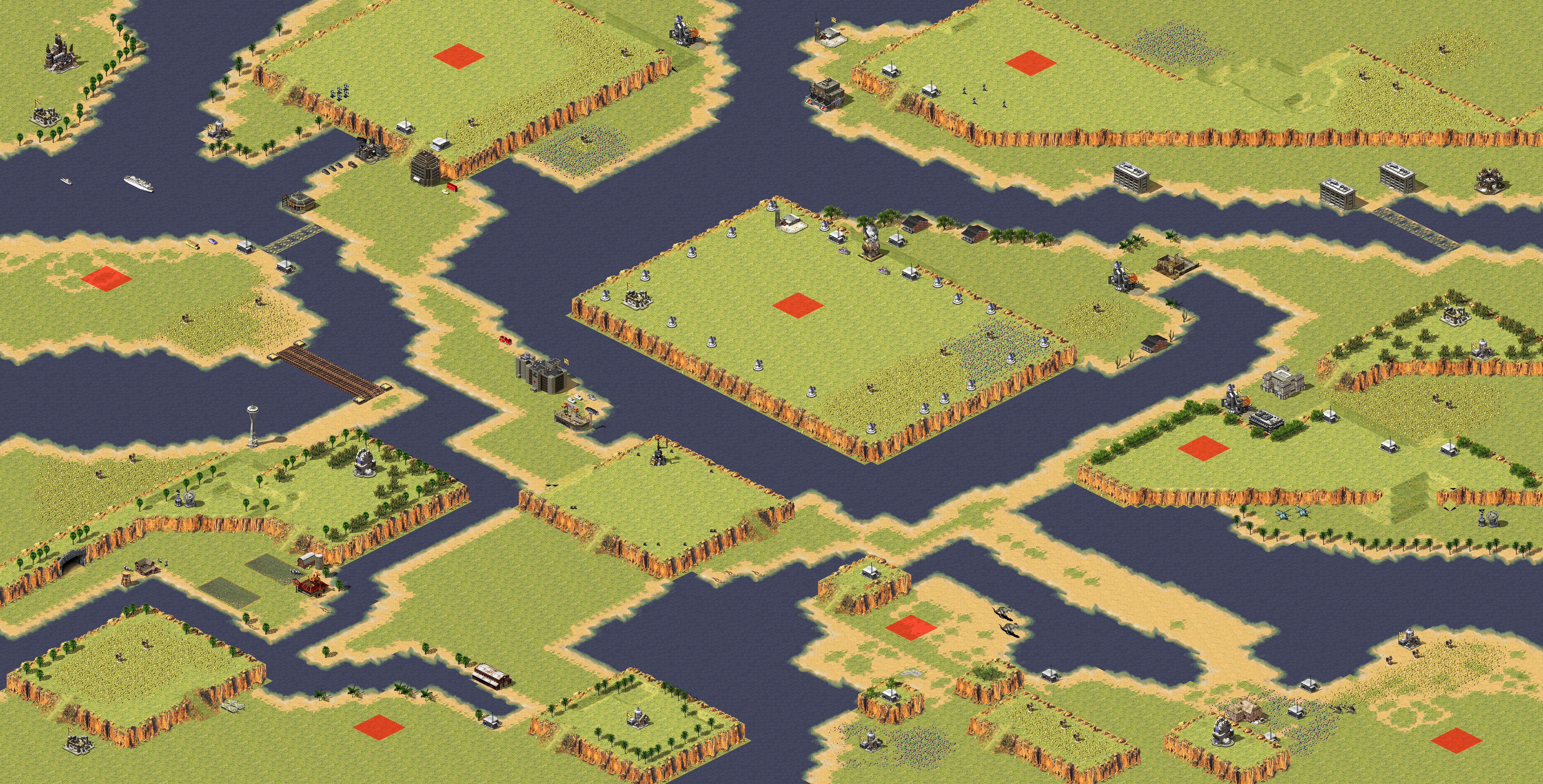 Rendered map: Managua