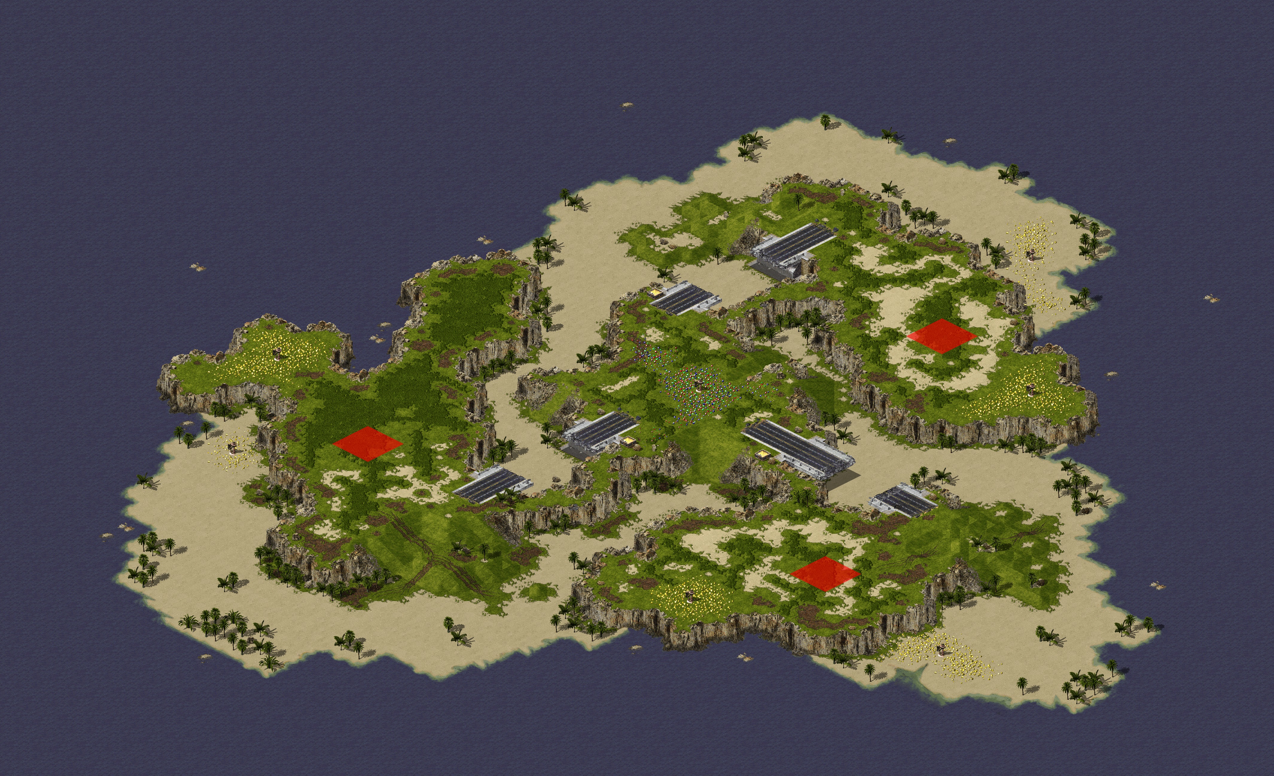 Rendered map: Canyon Fodder (3)
