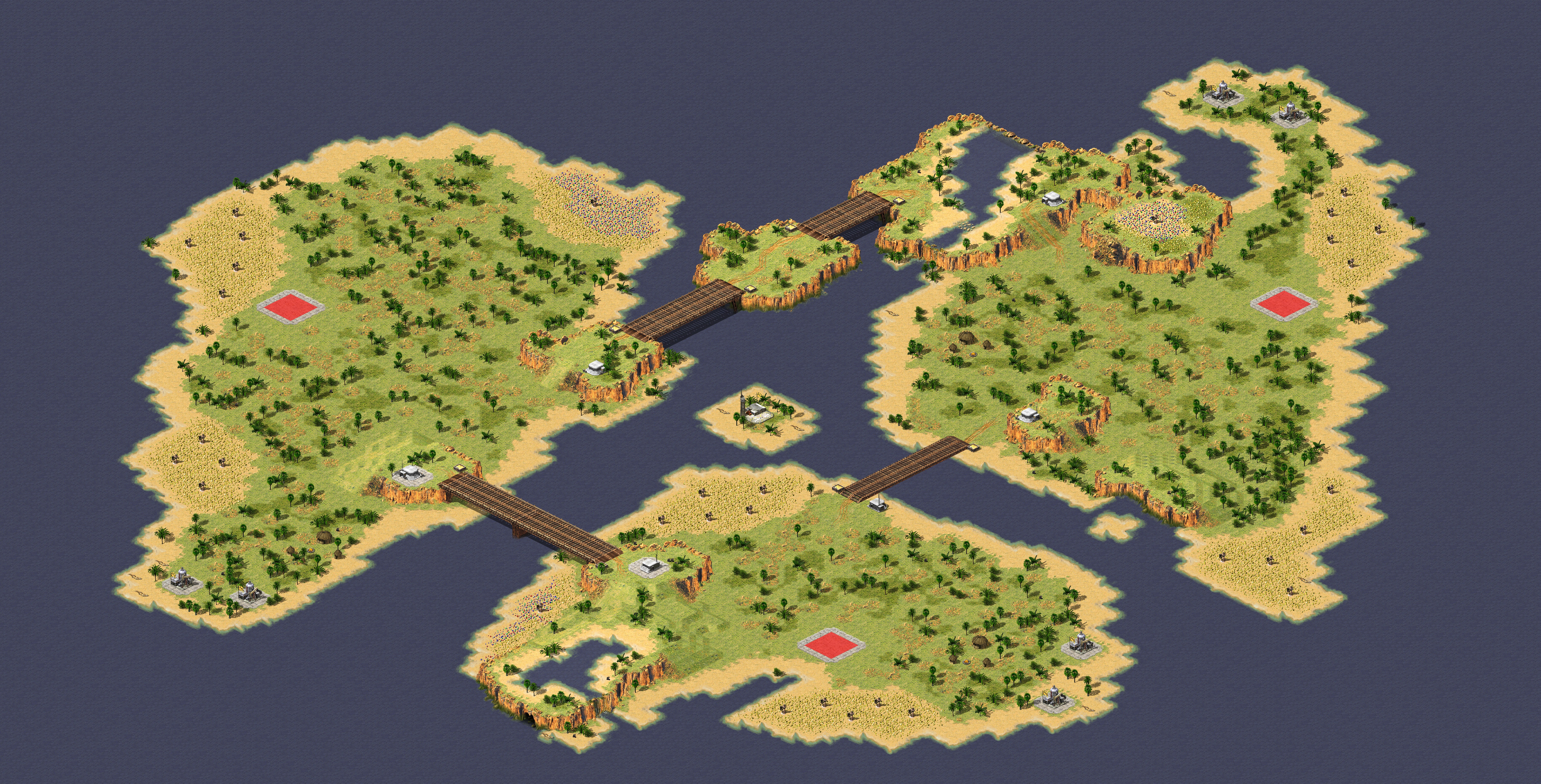 Rendered map: Reborn 2.0 - Islands Of Abundance
