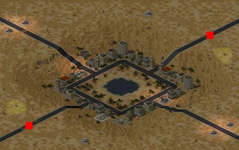 Rendered preview of Sahara Mirage