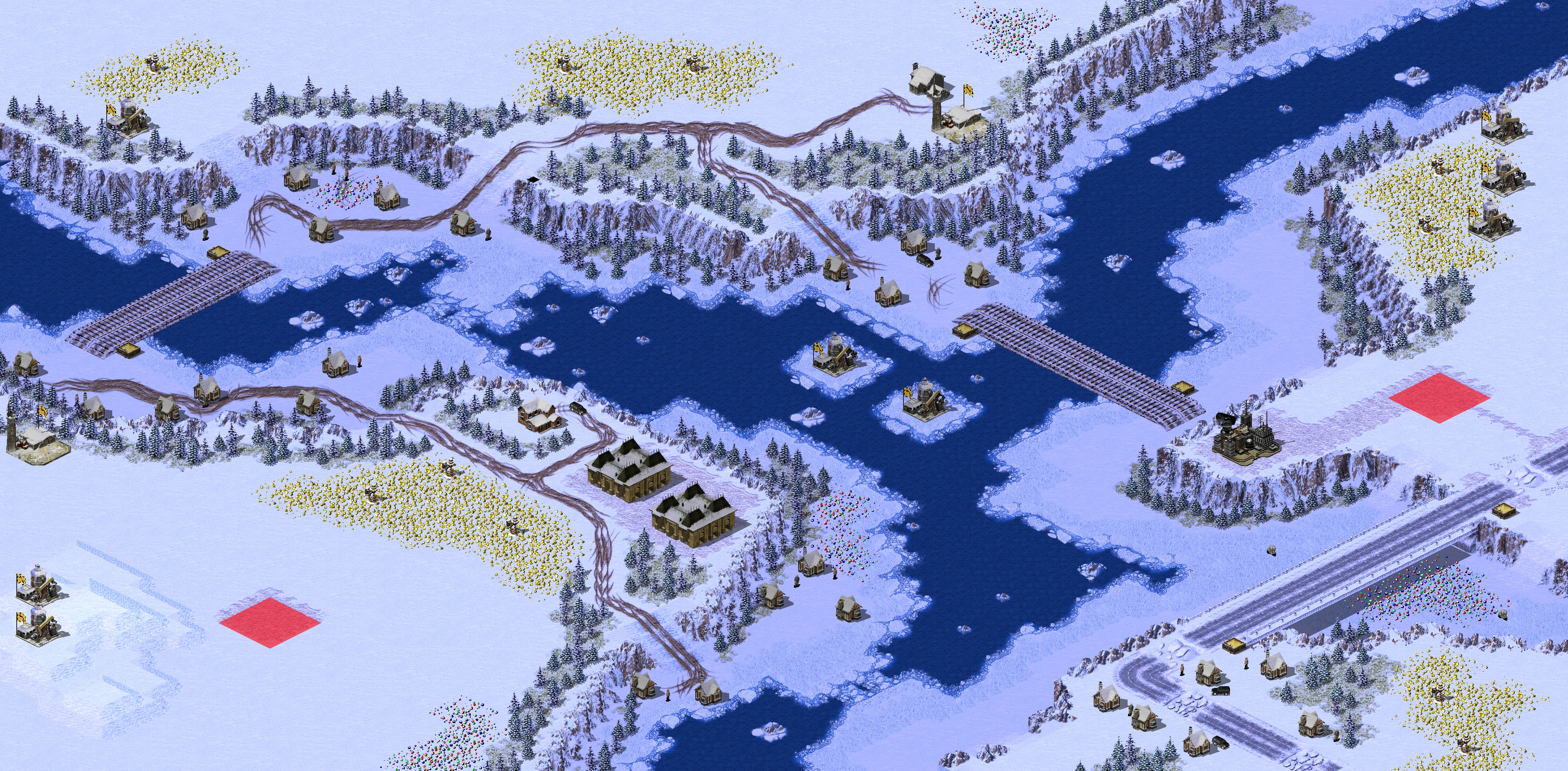 Rendered map: Snow Storm