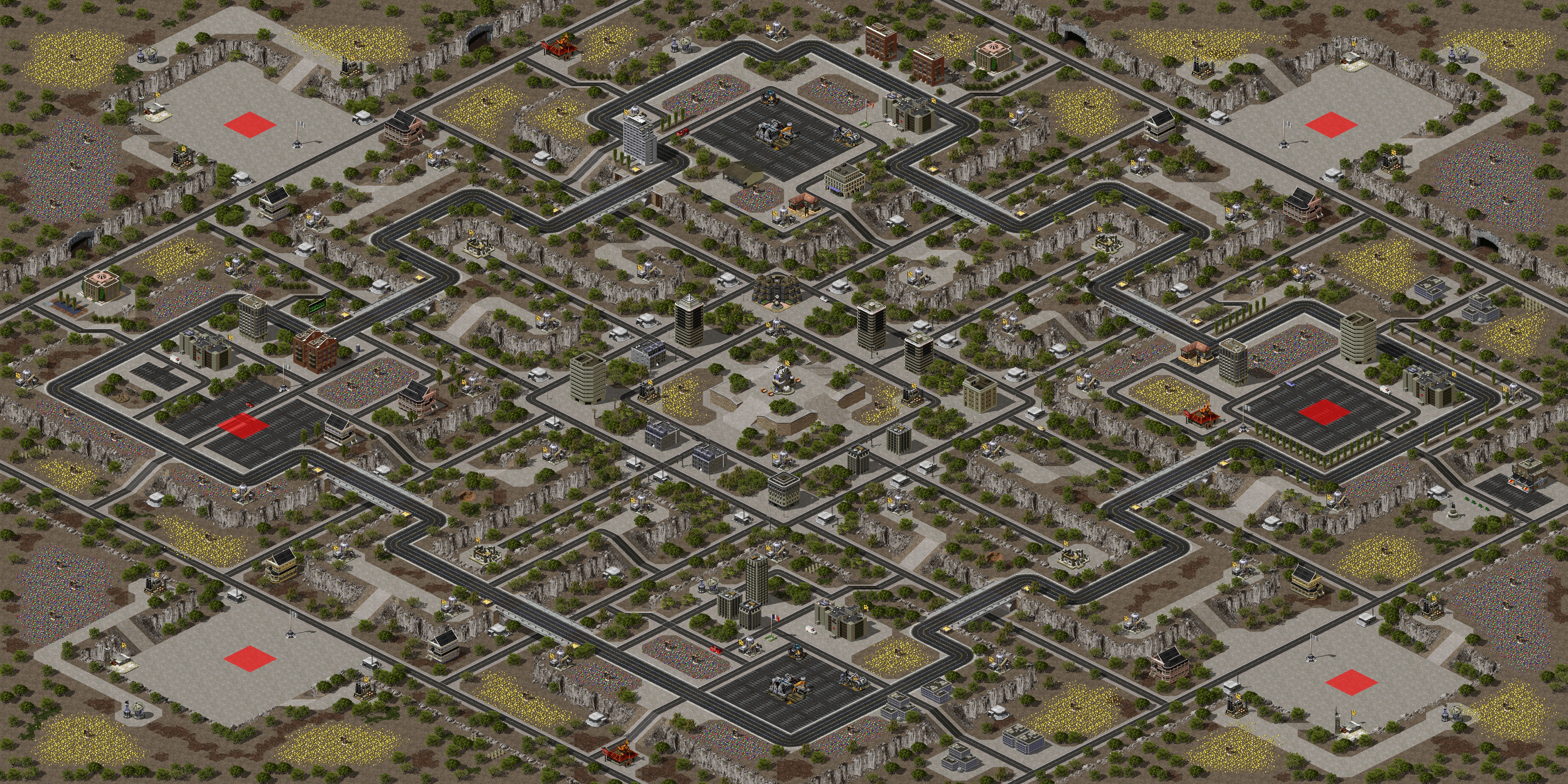 Rendered map: General Quarters