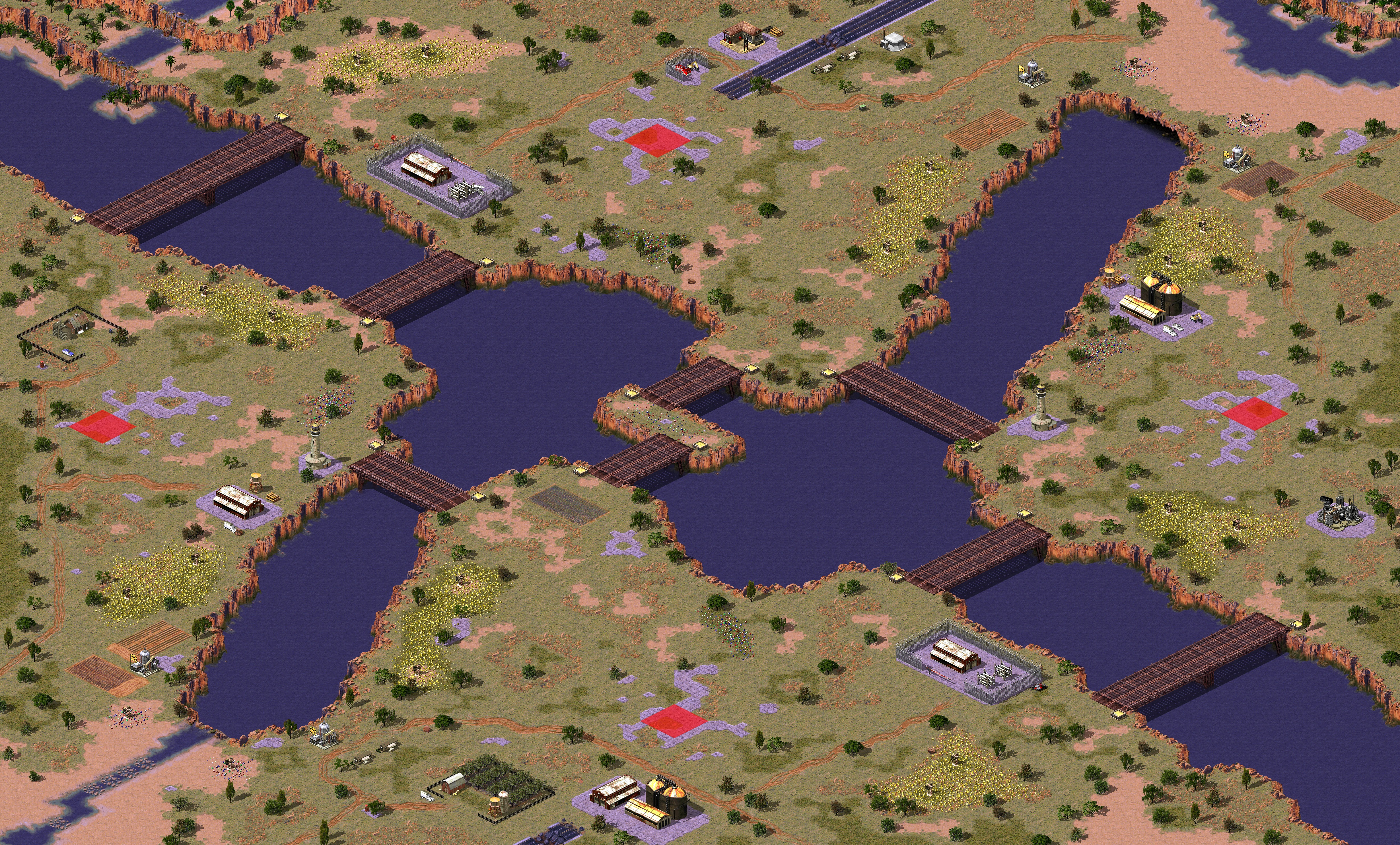 Rendered map: A