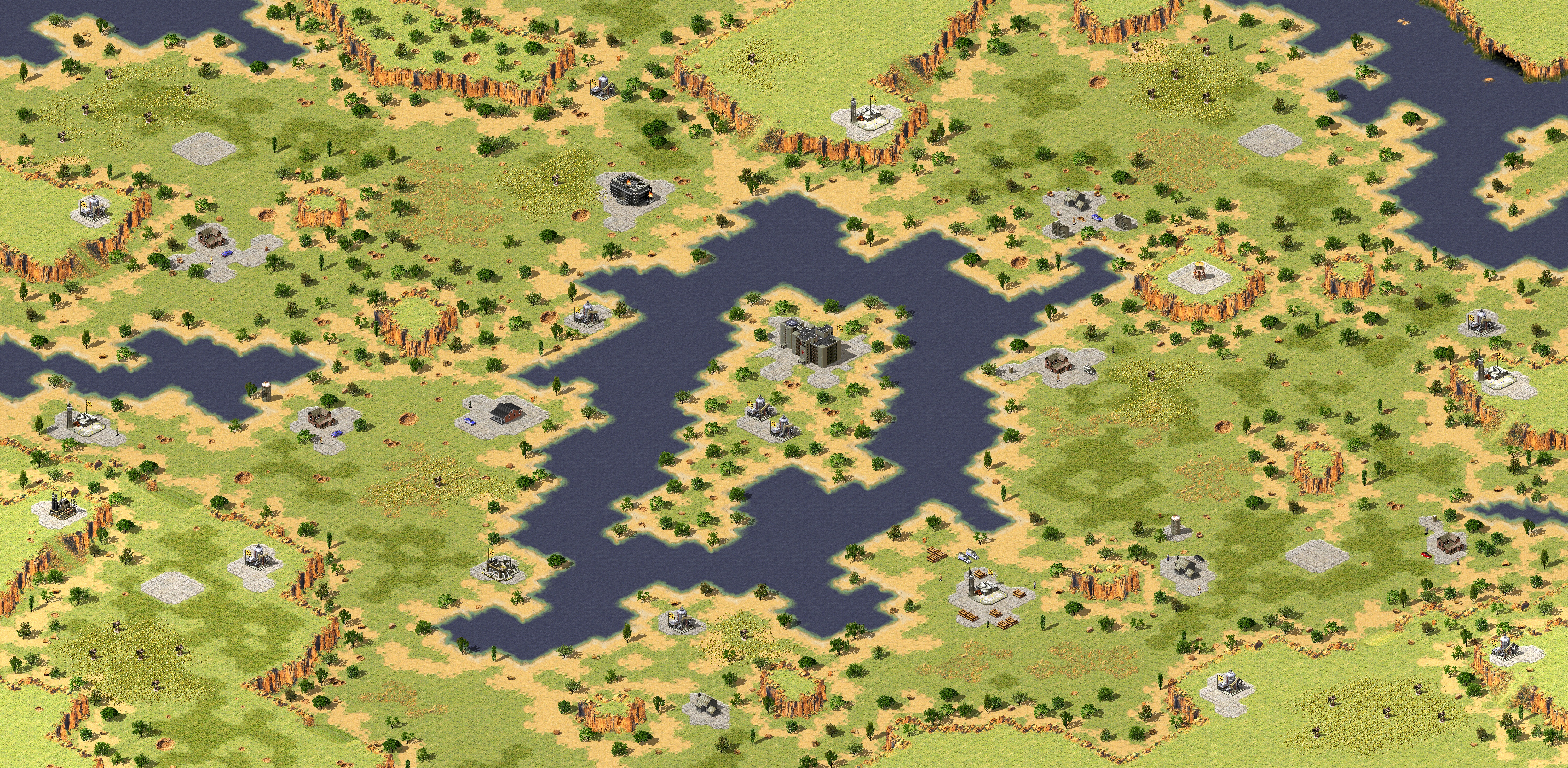 Rendered map: your war