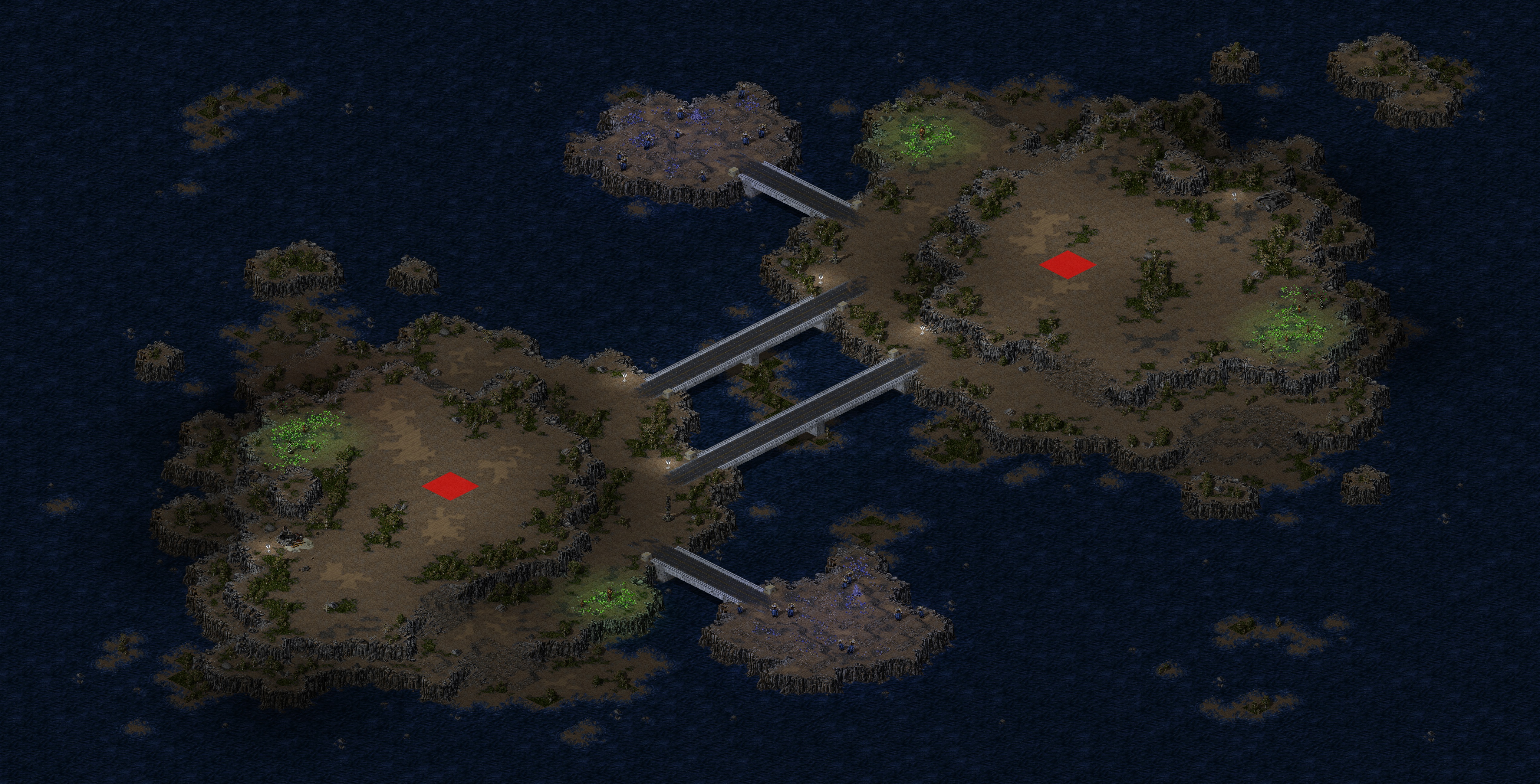 Rendered map: twilight