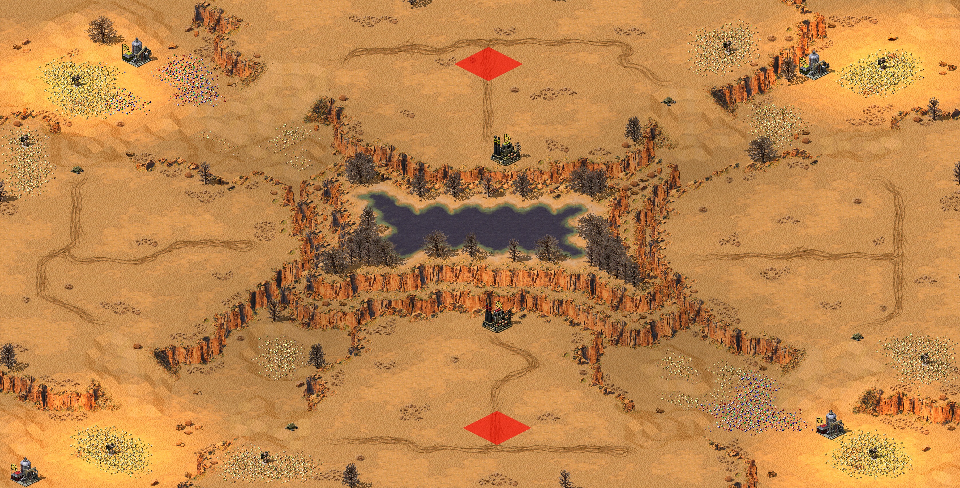 Rendered map: Hot Humid