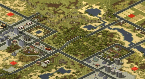 Rendered preview of Anytown, Amerika