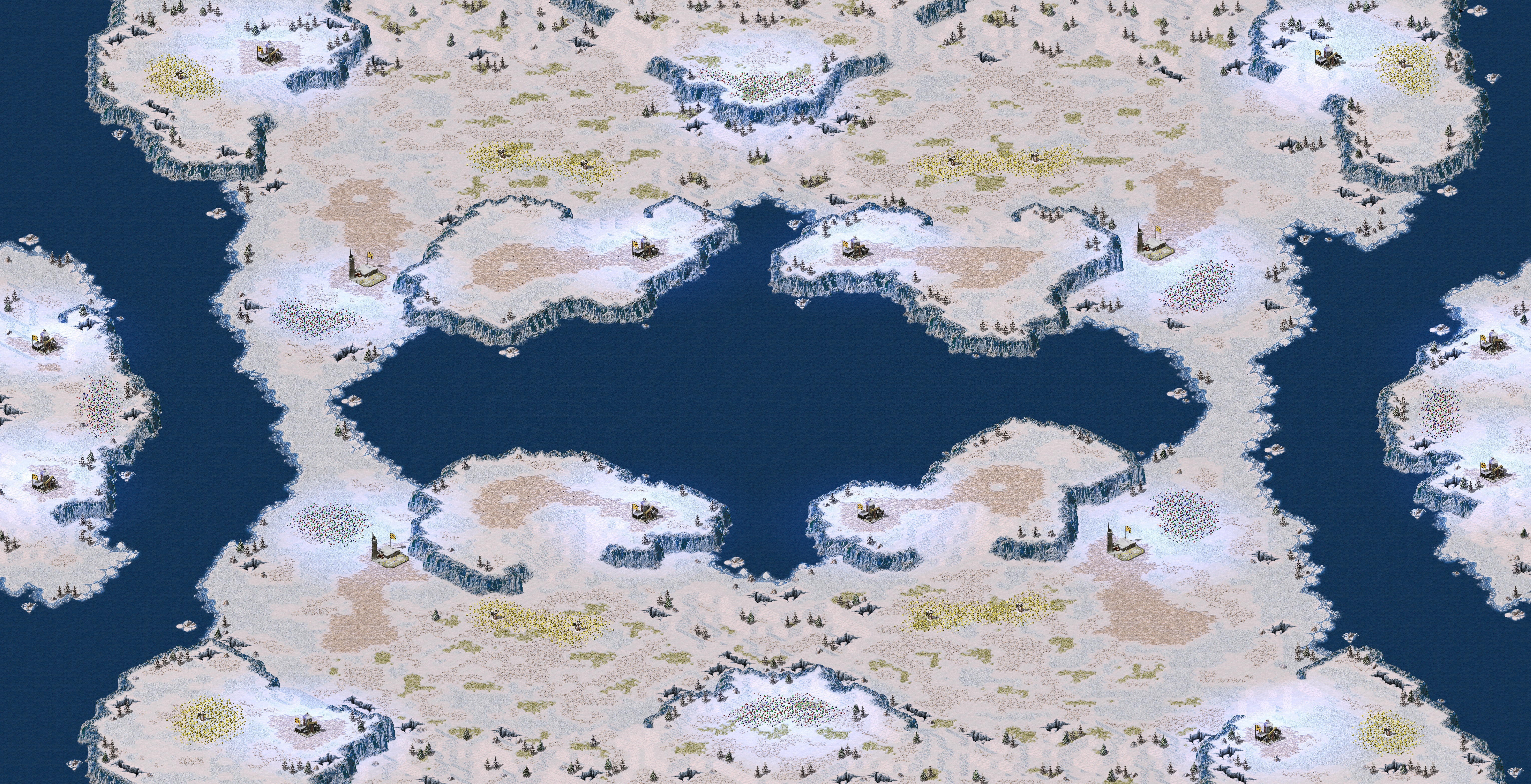 Rendered map: 2026混战王 - 冰海战记（2222）