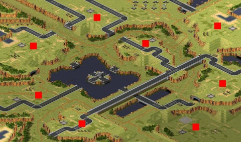 Rendered preview of Unfair Symmetric Patch of Land