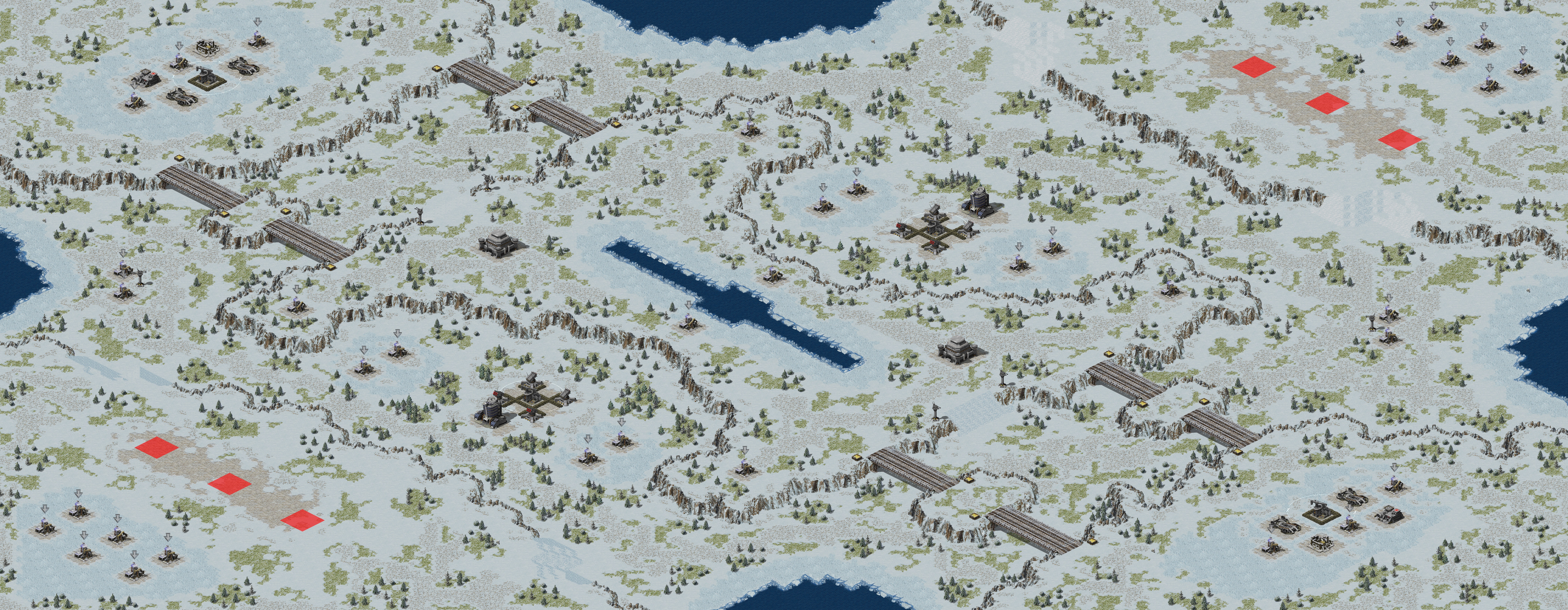Rendered map: Hourglass