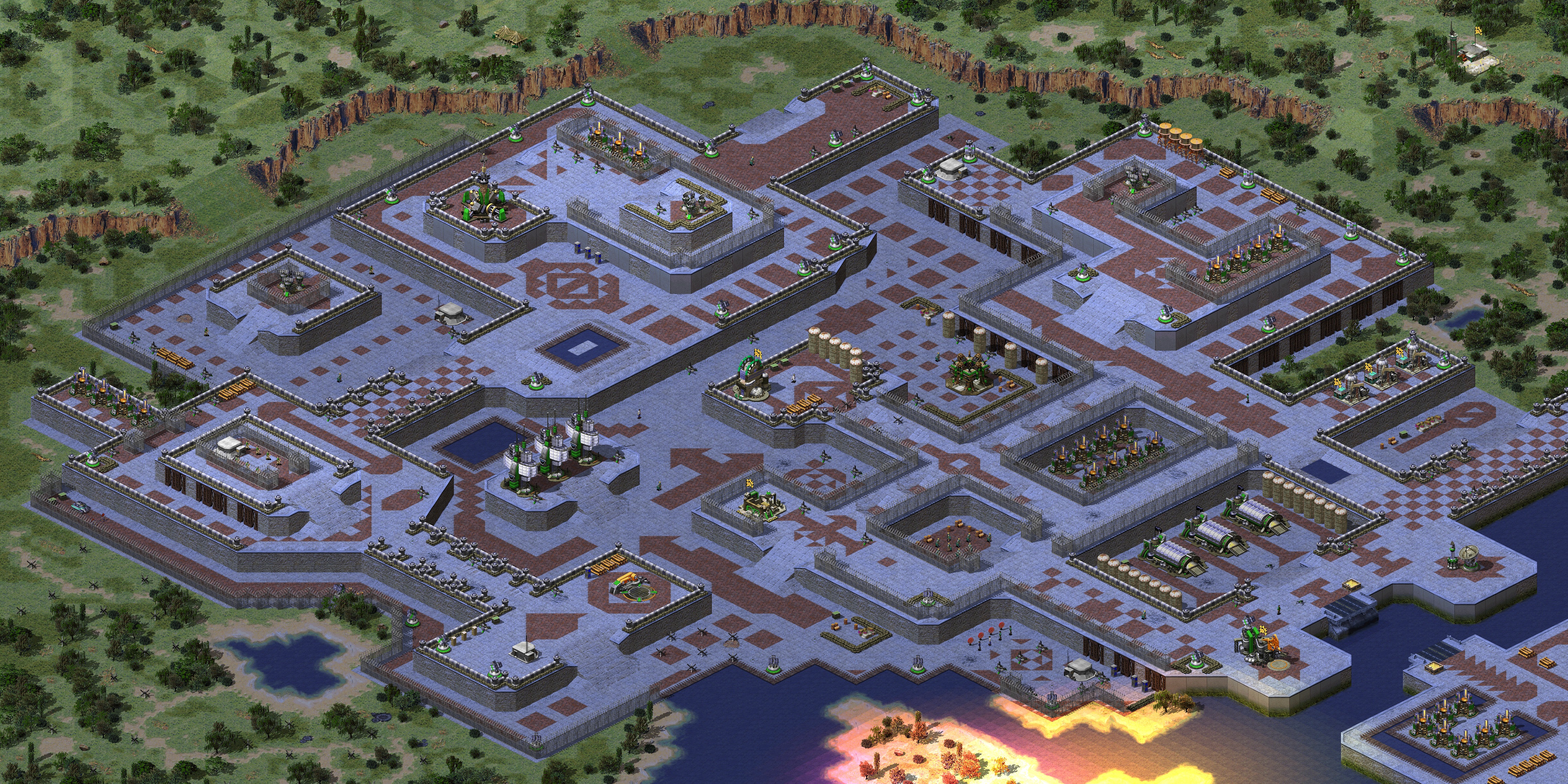Rendered map: robot revolution Redux
