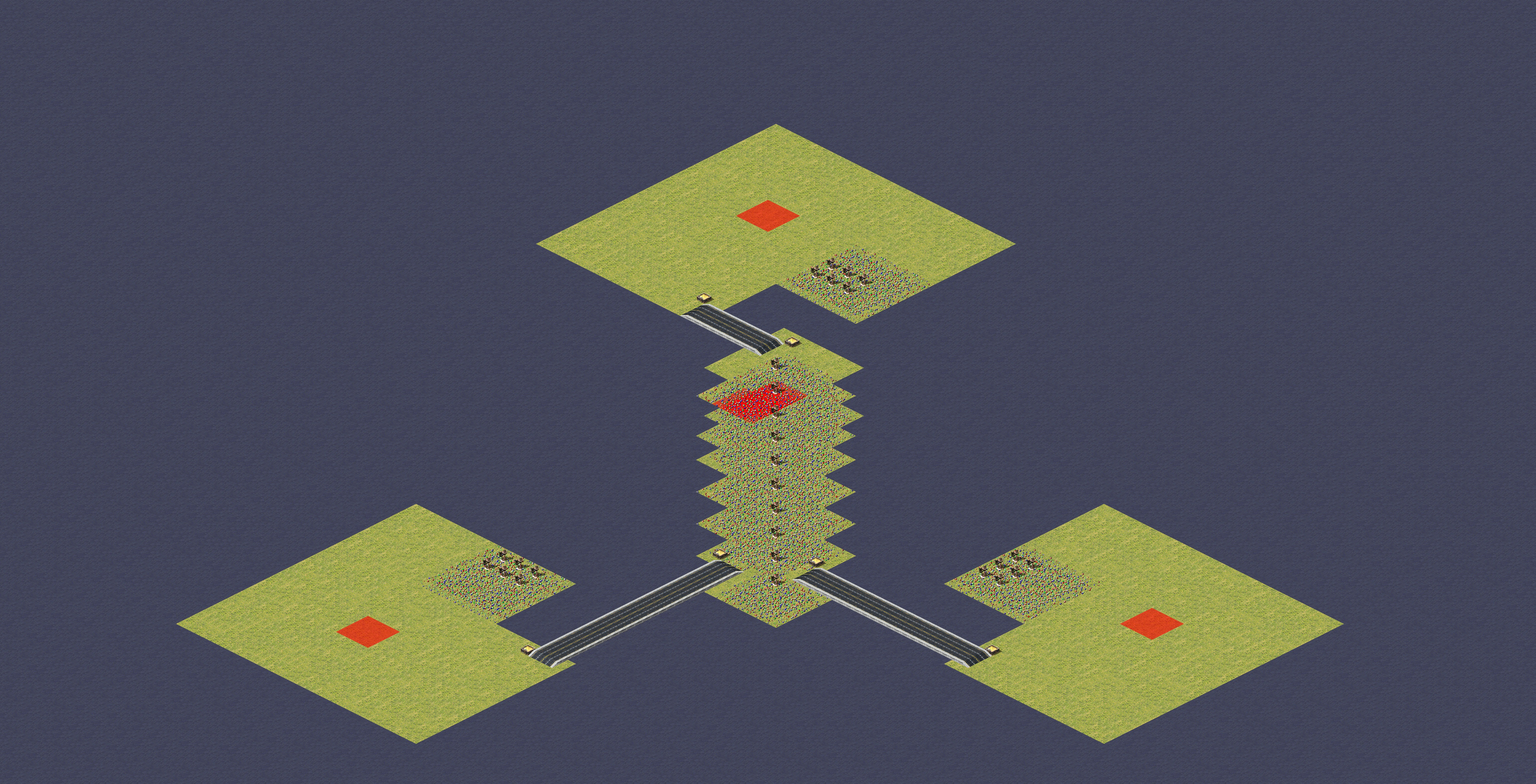 Rendered map: 1v1v1 Naval War