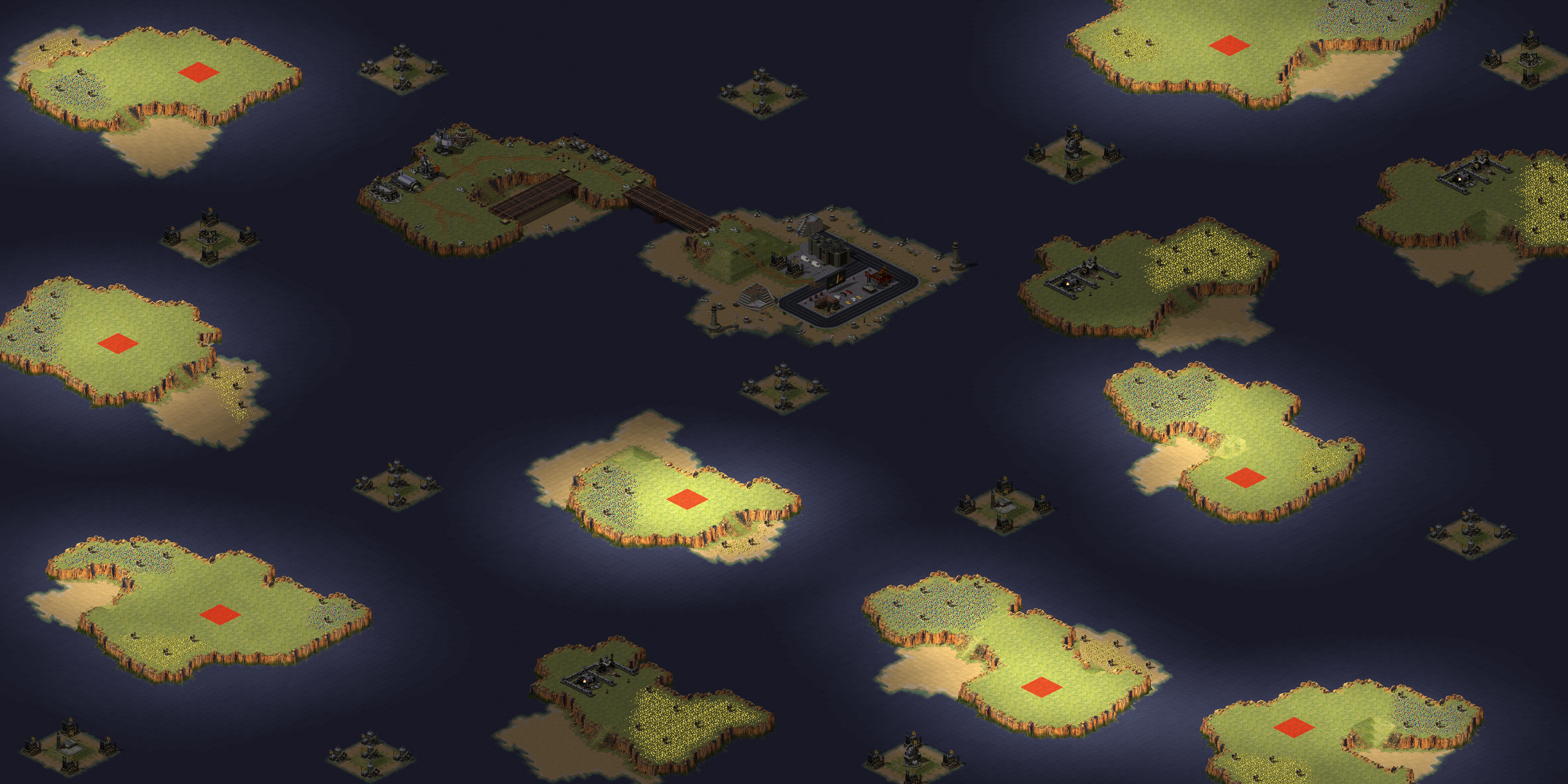 Rendered map: Isolation