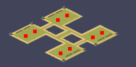 Rendered preview of Four Leaf Clover 4v4