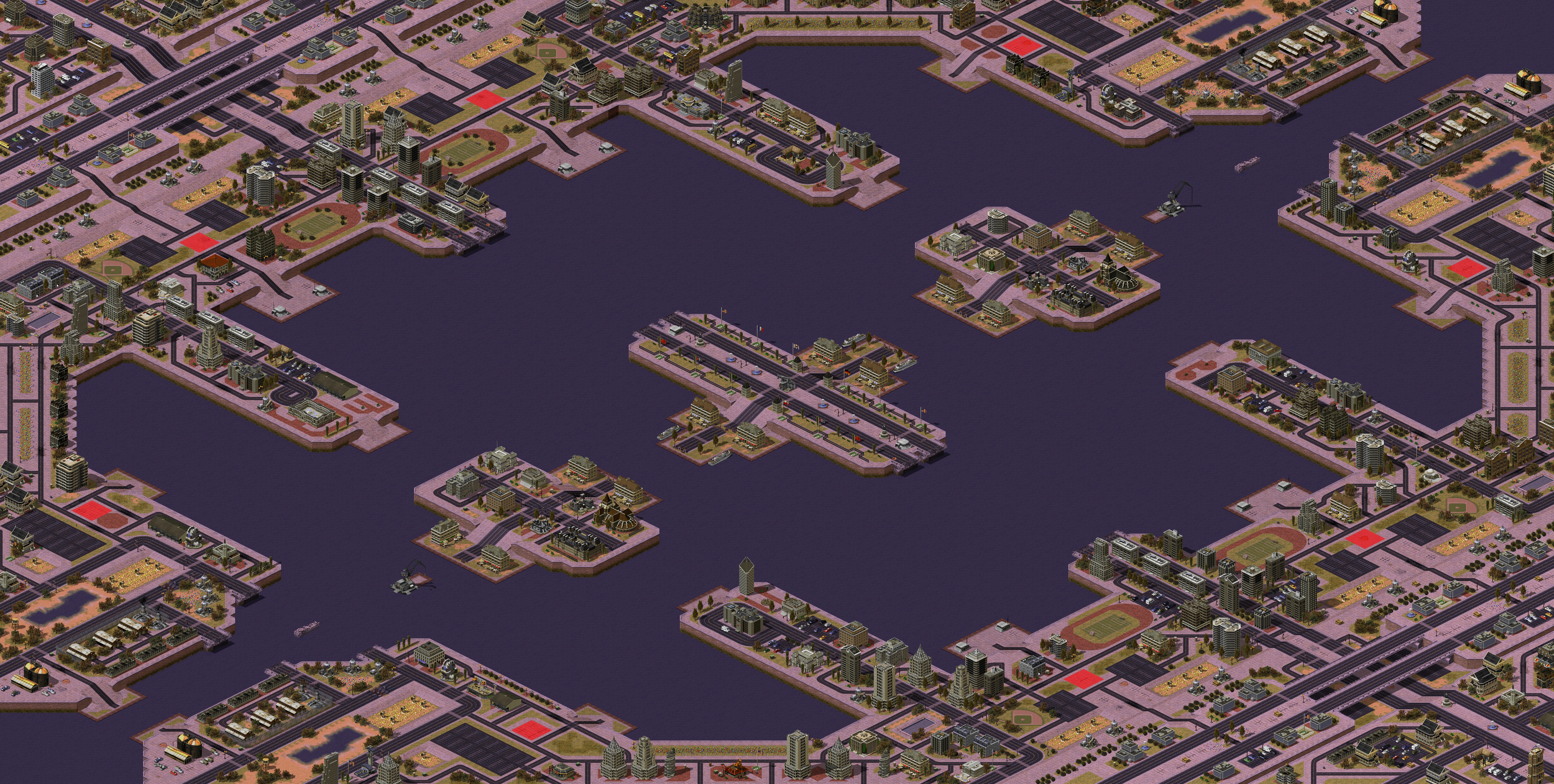 Rendered map: Elusive Bridges