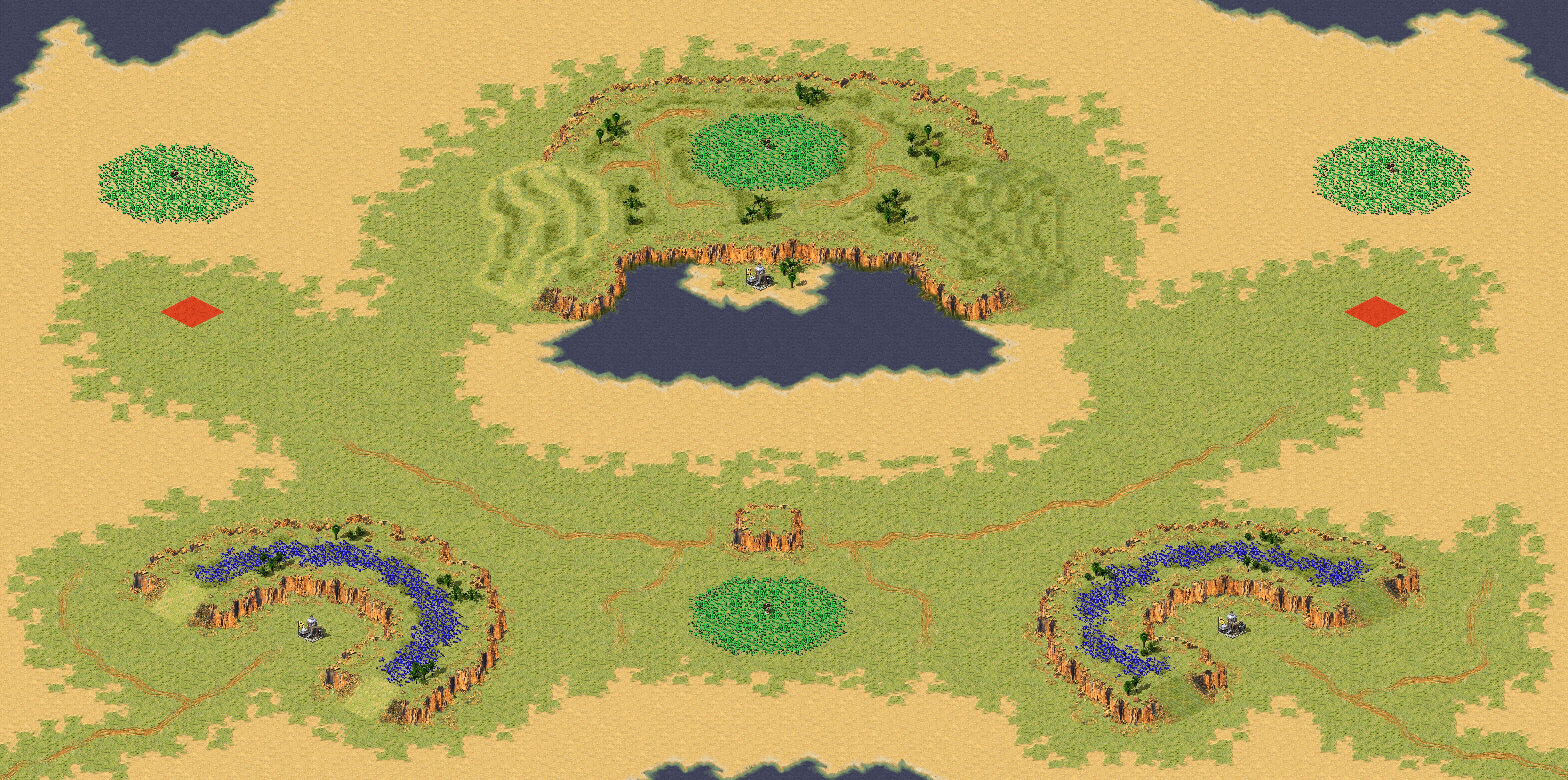 Rendered map: (2) Tournament Ridge