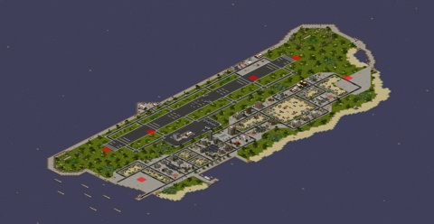Rendered preview of Kobe-Airport Station