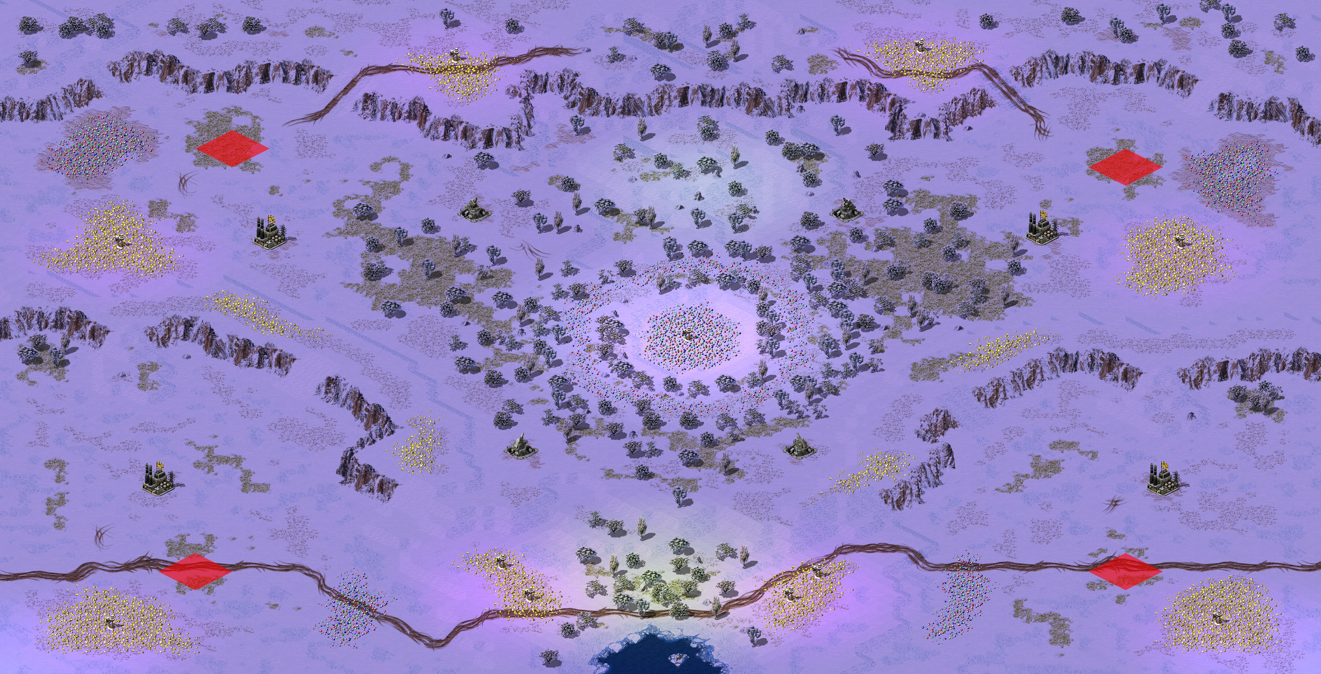 Rendered map: Frozen Badlands (4)