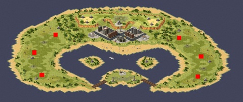 Rendered preview of Cresent Island