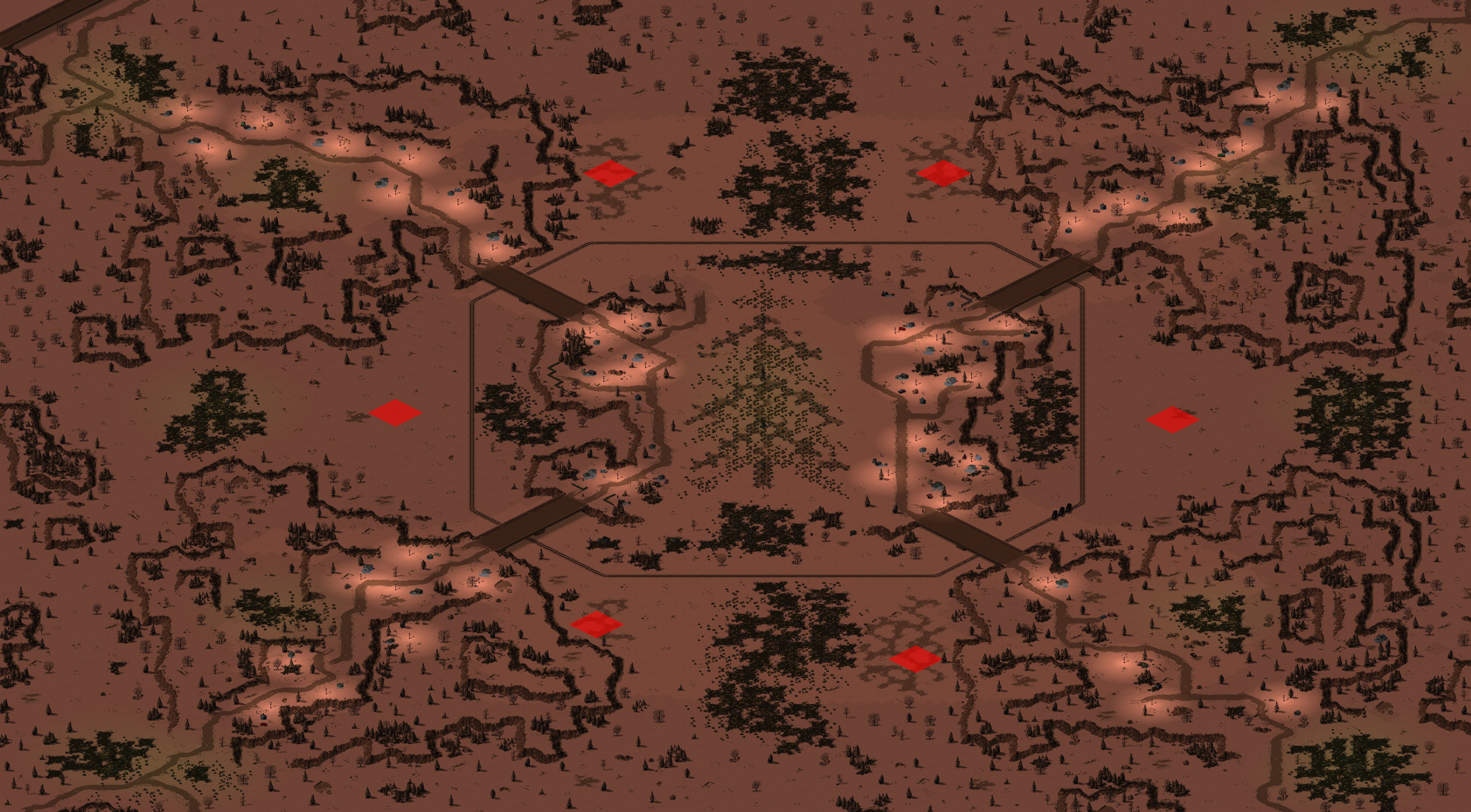 Rendered map: Train-ing Holiday