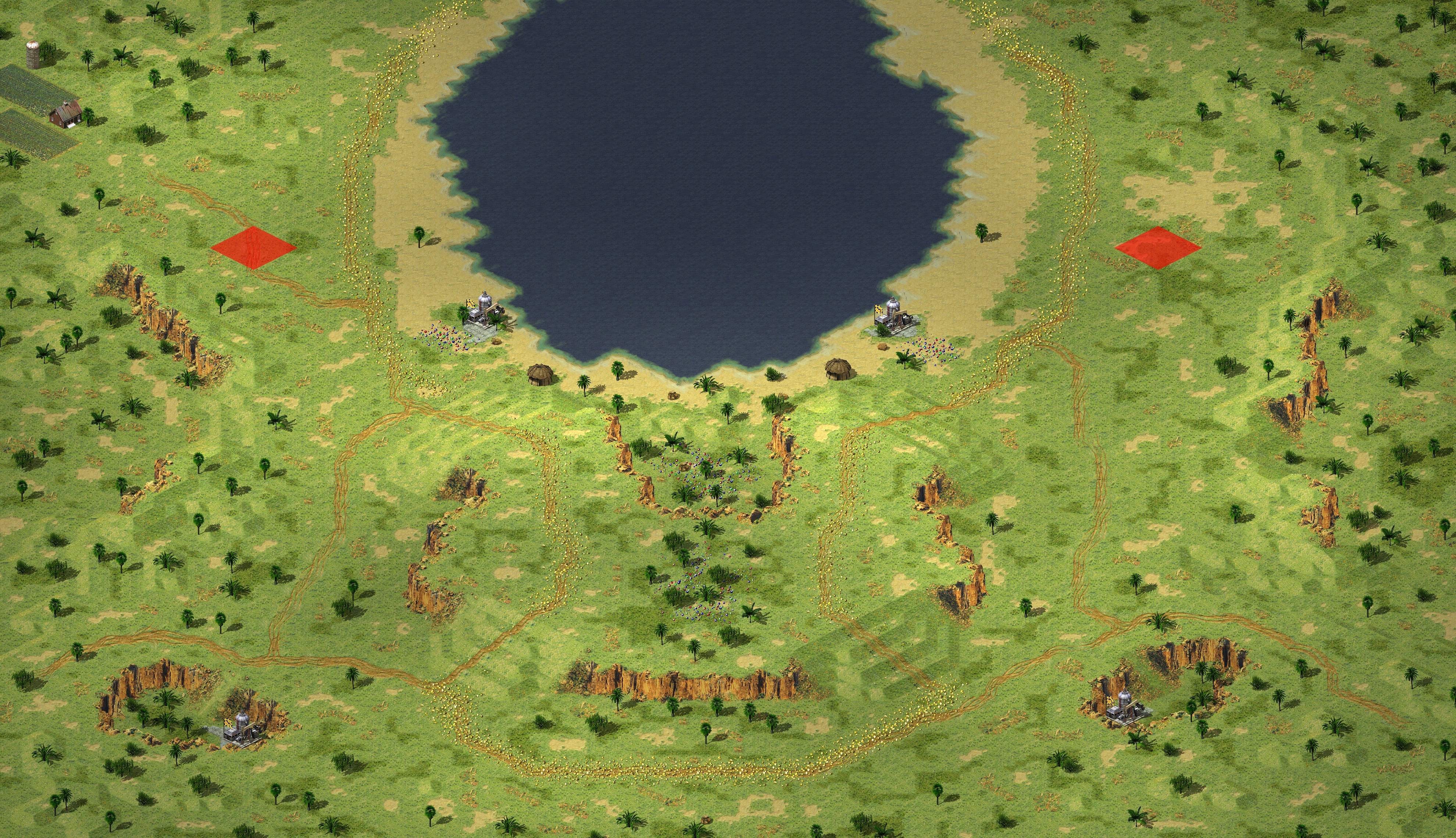 Rendered map: [2] Follow the Yellow Brick Road