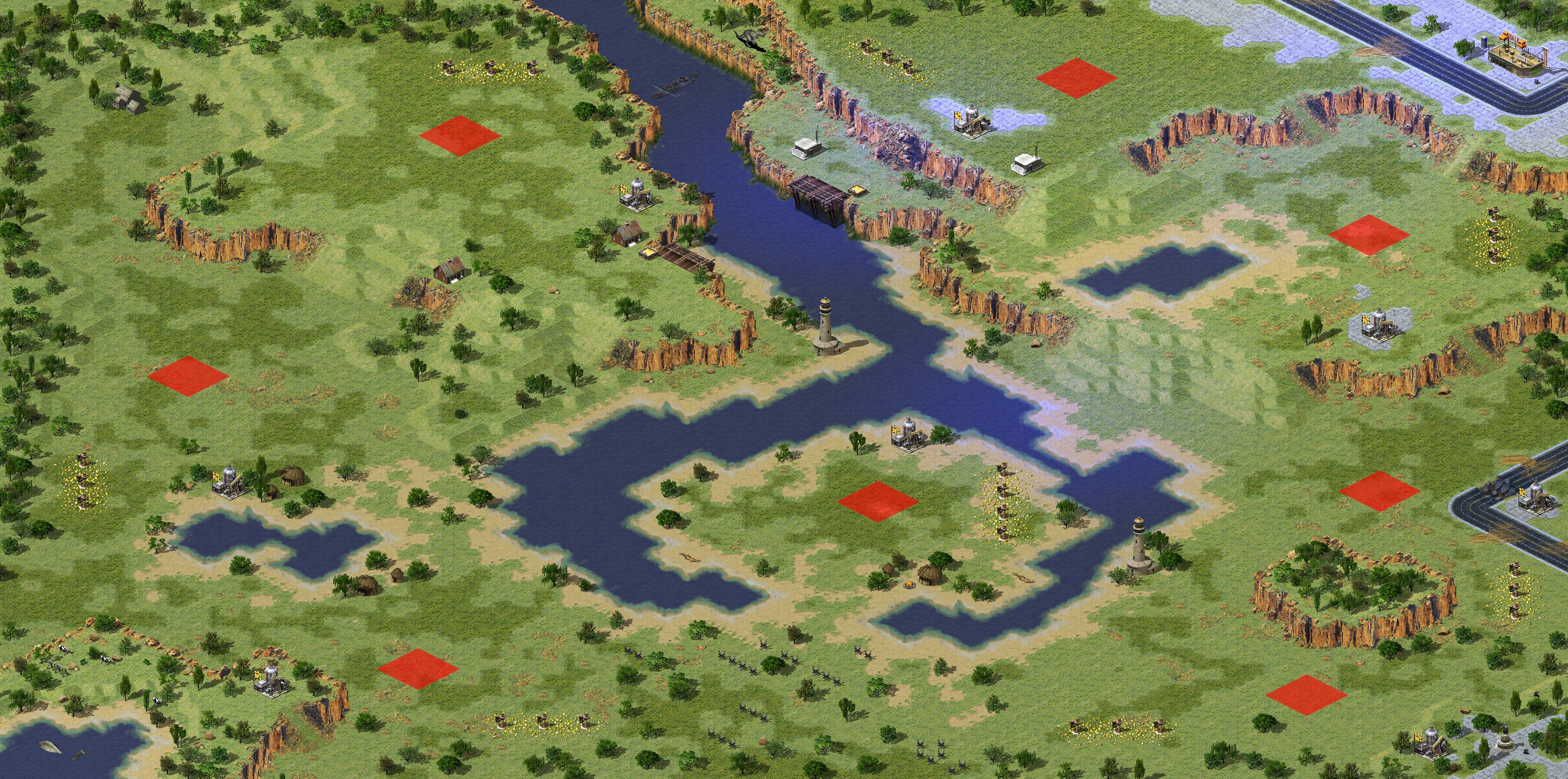 Rendered map: Primeval Forest Patch