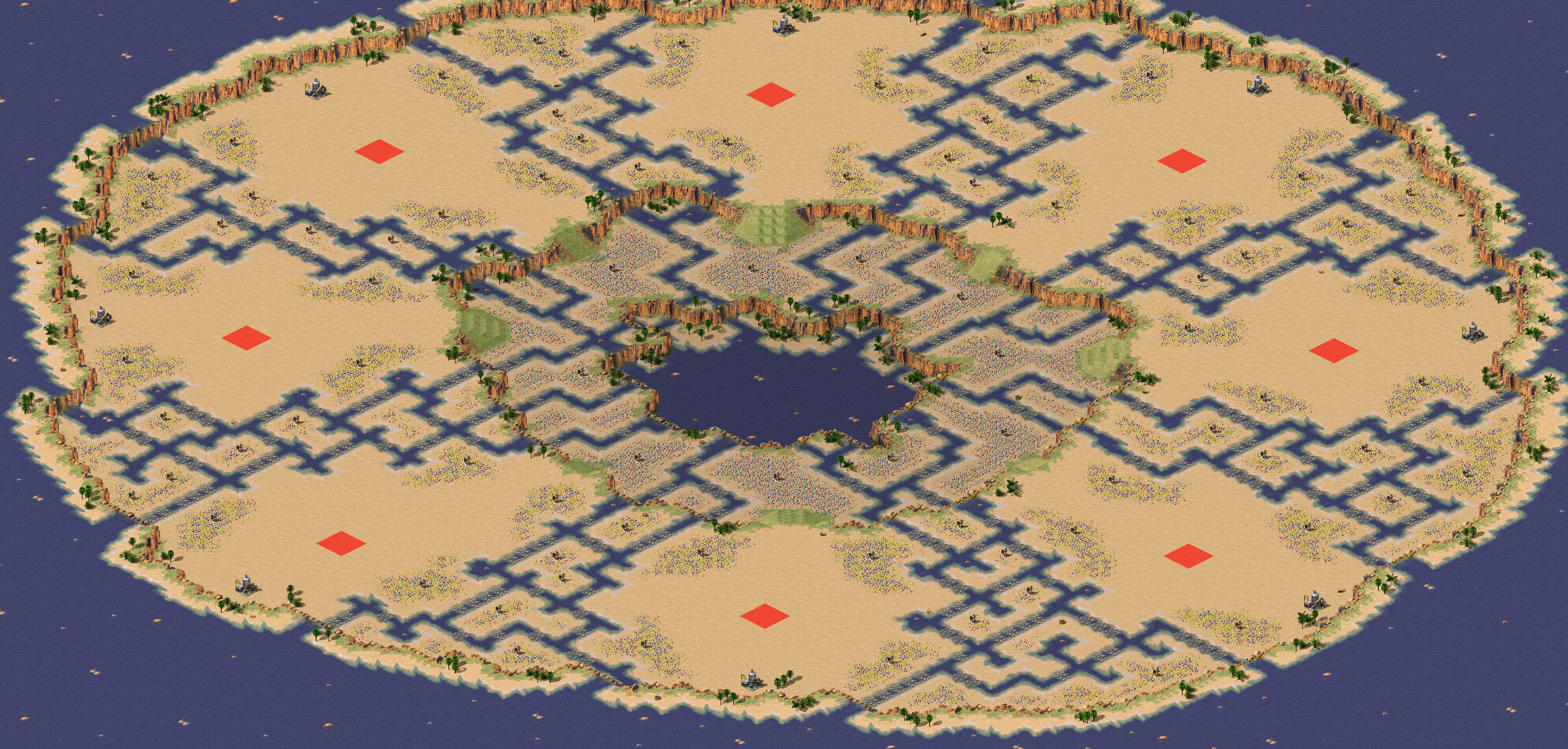 Rendered map: Down The Drain zoom's edition