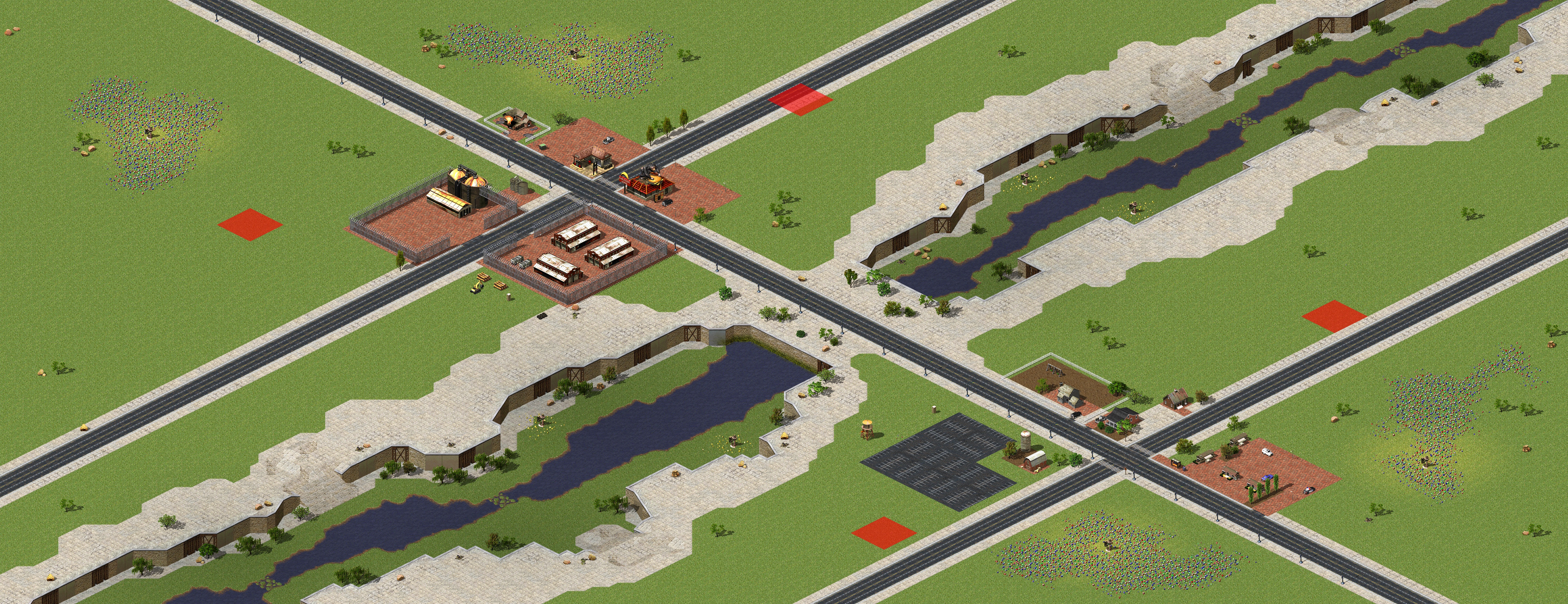 Rendered map: 城市悦
