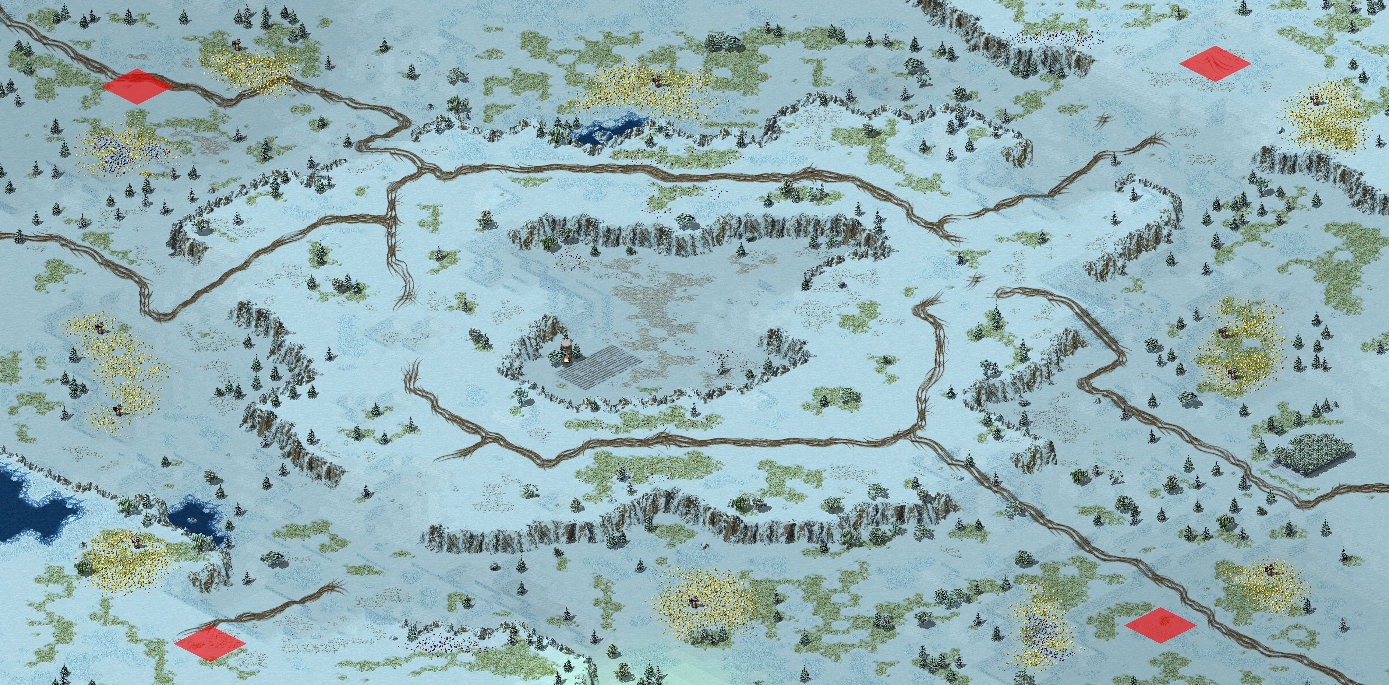 Rendered map: North Waves