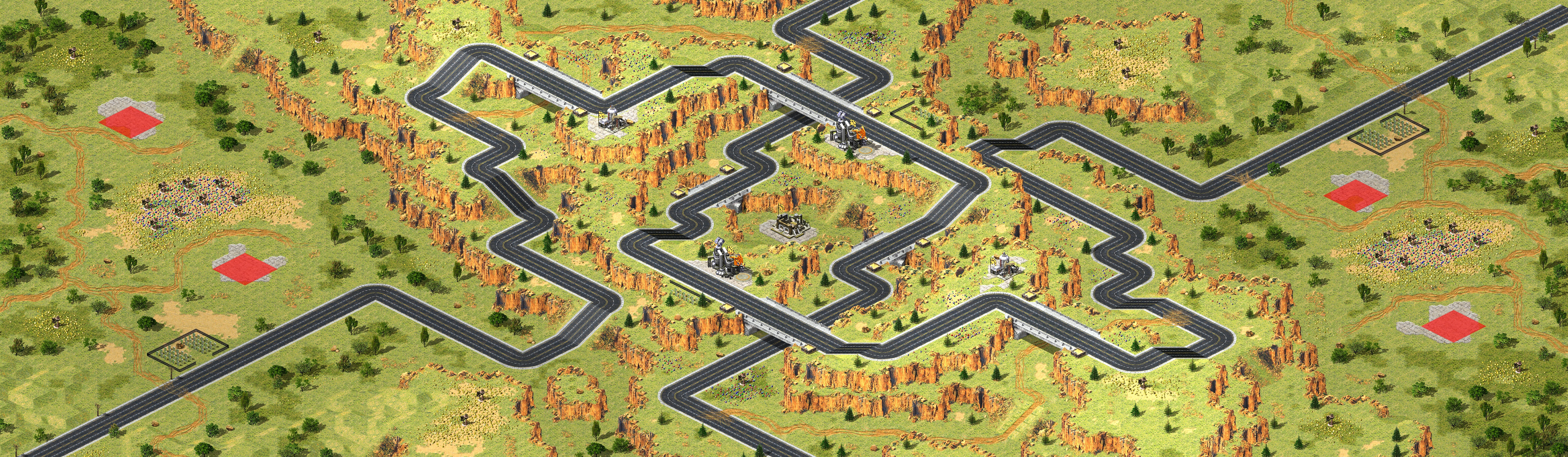 Rendered map: Crossroads LE