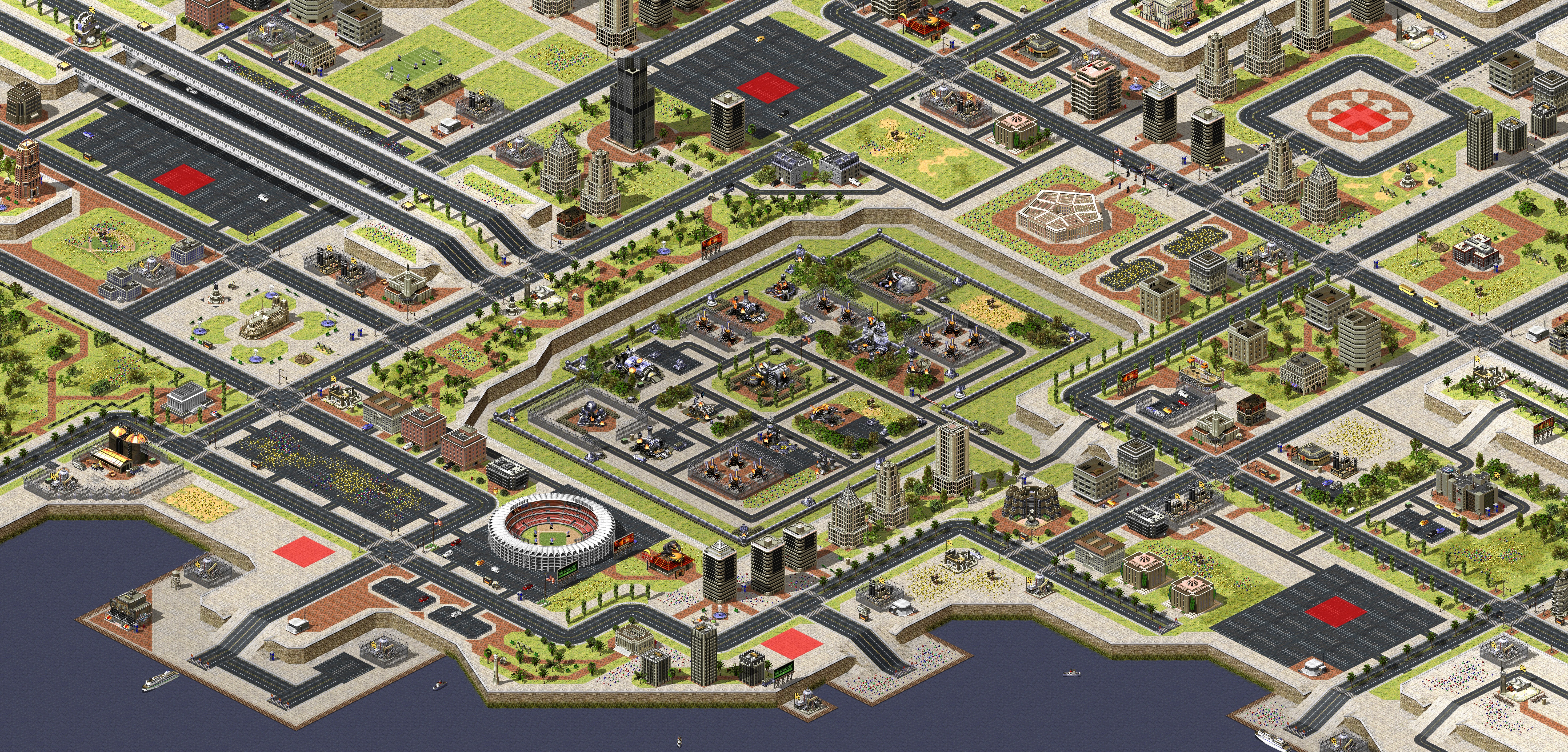 Rendered map: City of Impression