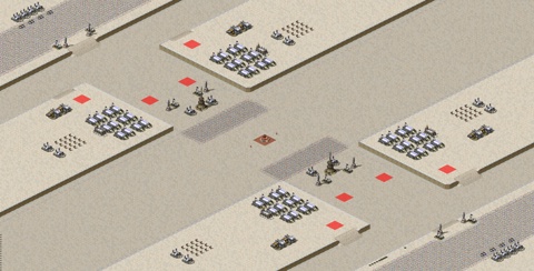 Rendered preview of 4v4 Iron Tower Balanced