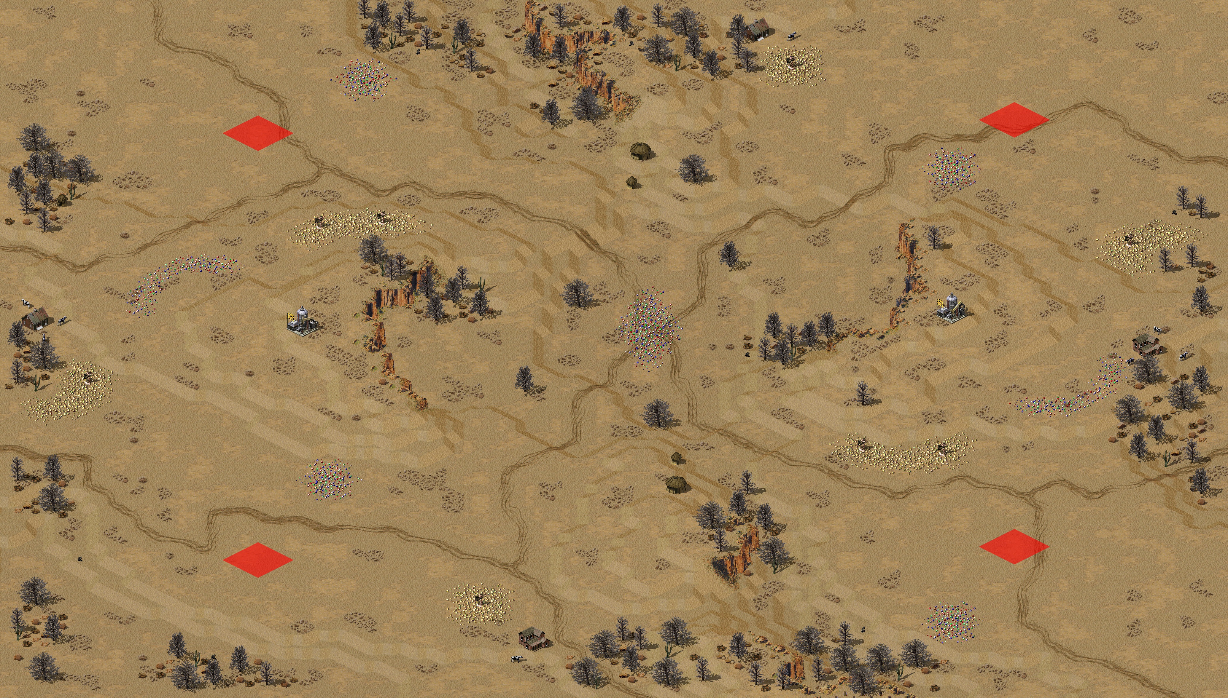 Rendered map: 荒天地