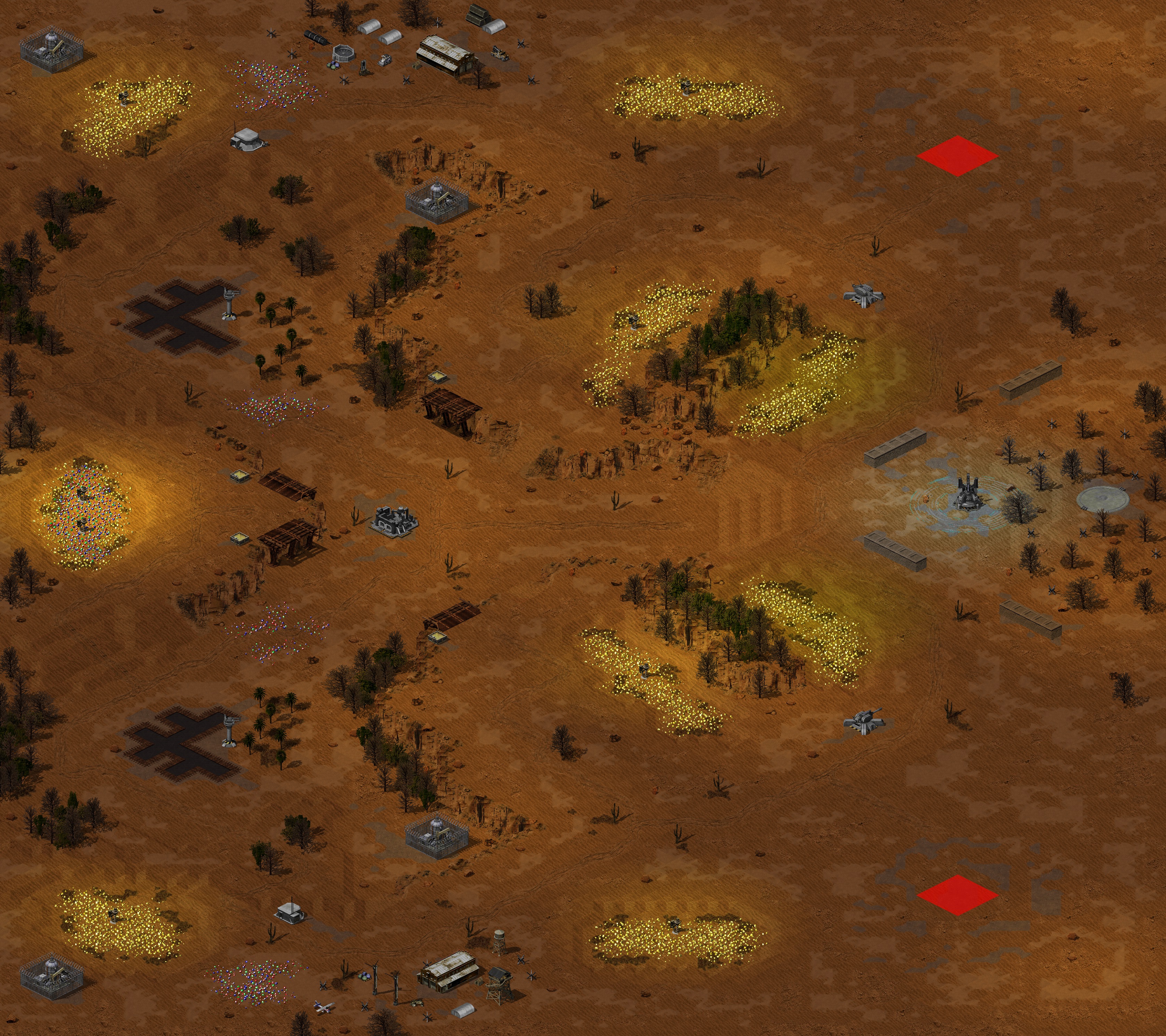 Rendered map: Ravens Pass