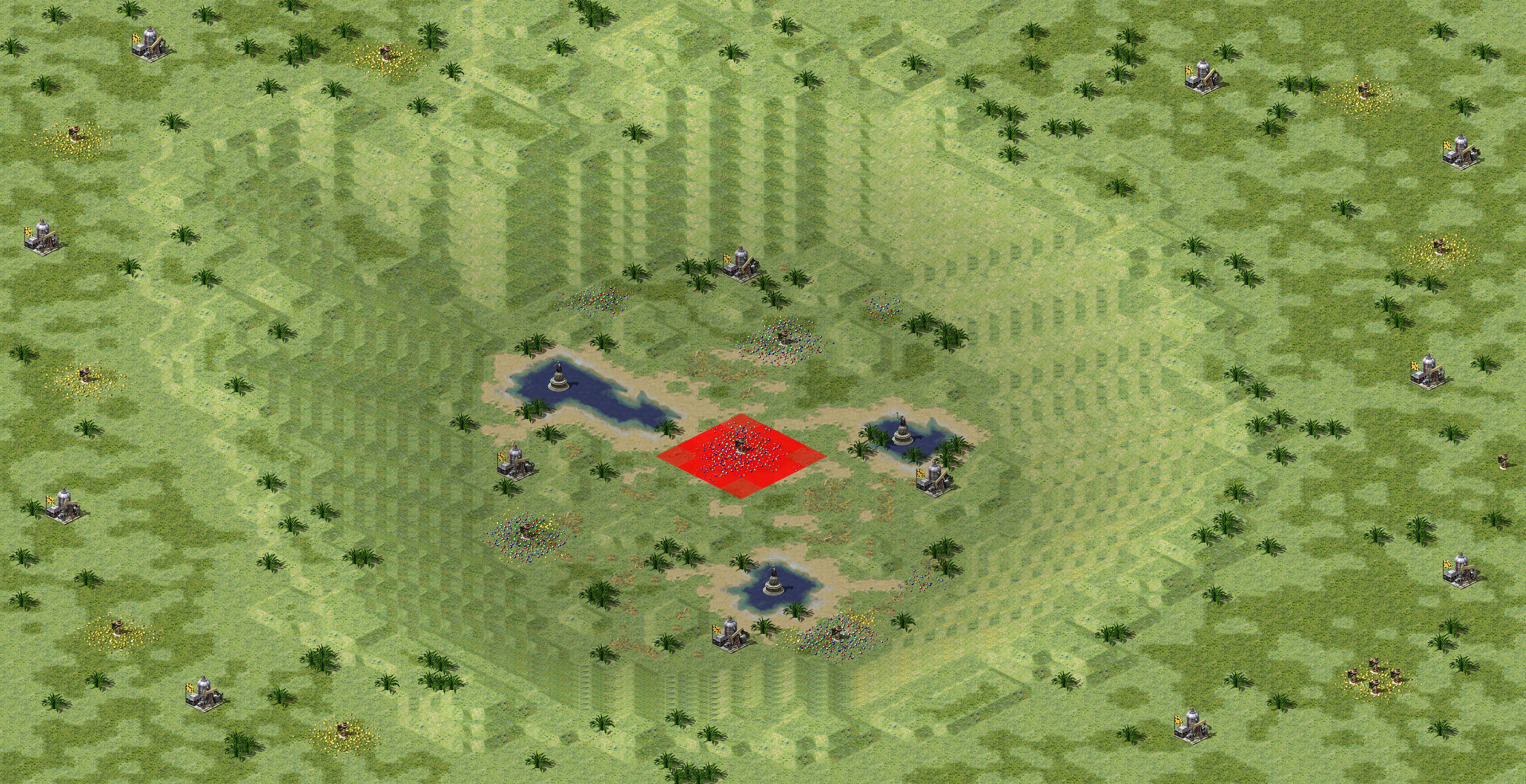 Rendered map: Frog in the Well Patch