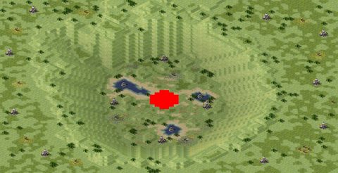 Rendered preview of Frog in the Well Patch