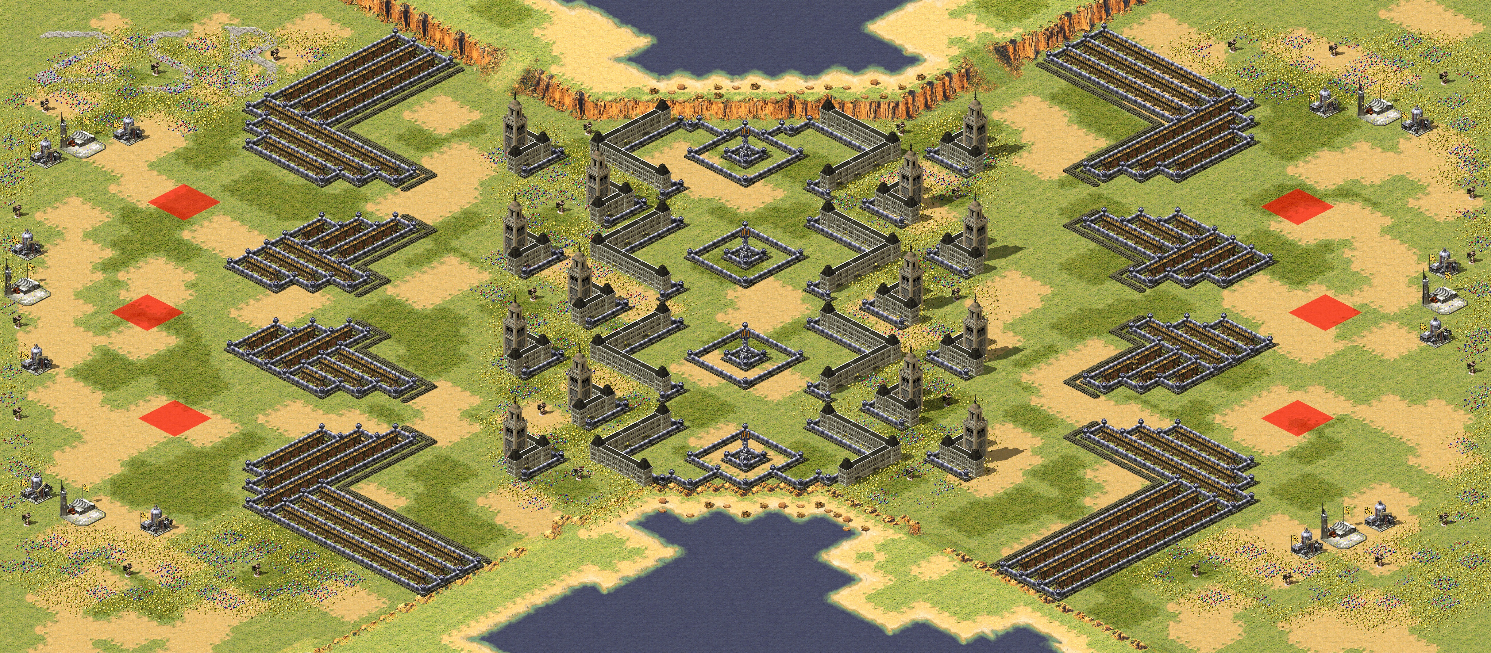Rendered map: No Mans Land