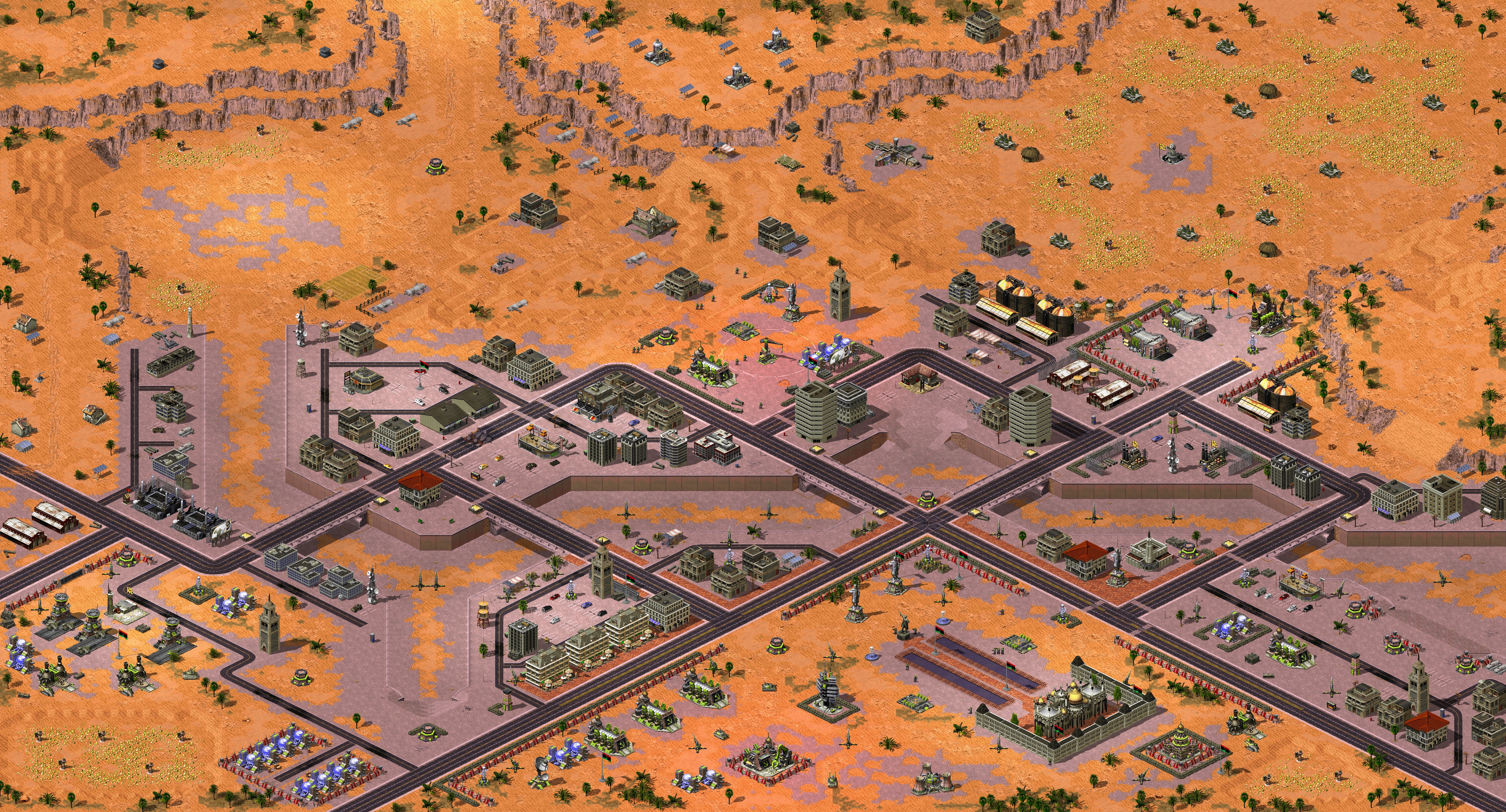 Rendered map: USA Mission 5: Fire and Fury