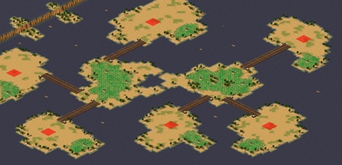 Rendered preview of (6) Islands on the Land