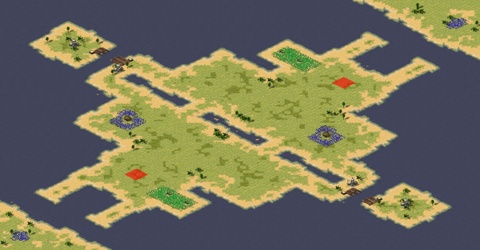 Rendered preview of (2) Official Tournament Map B